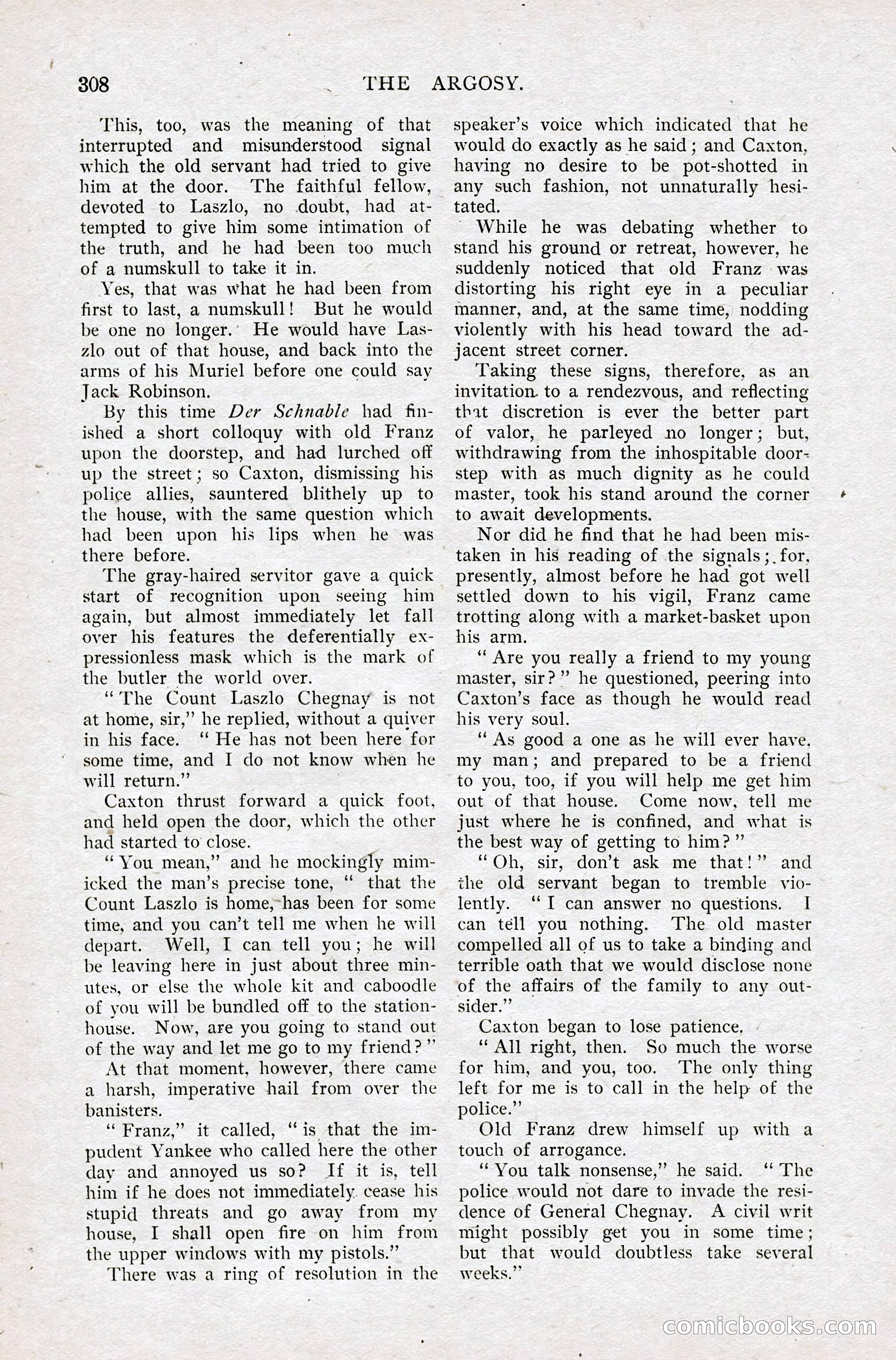 The Argosy for May — page 121 of 227