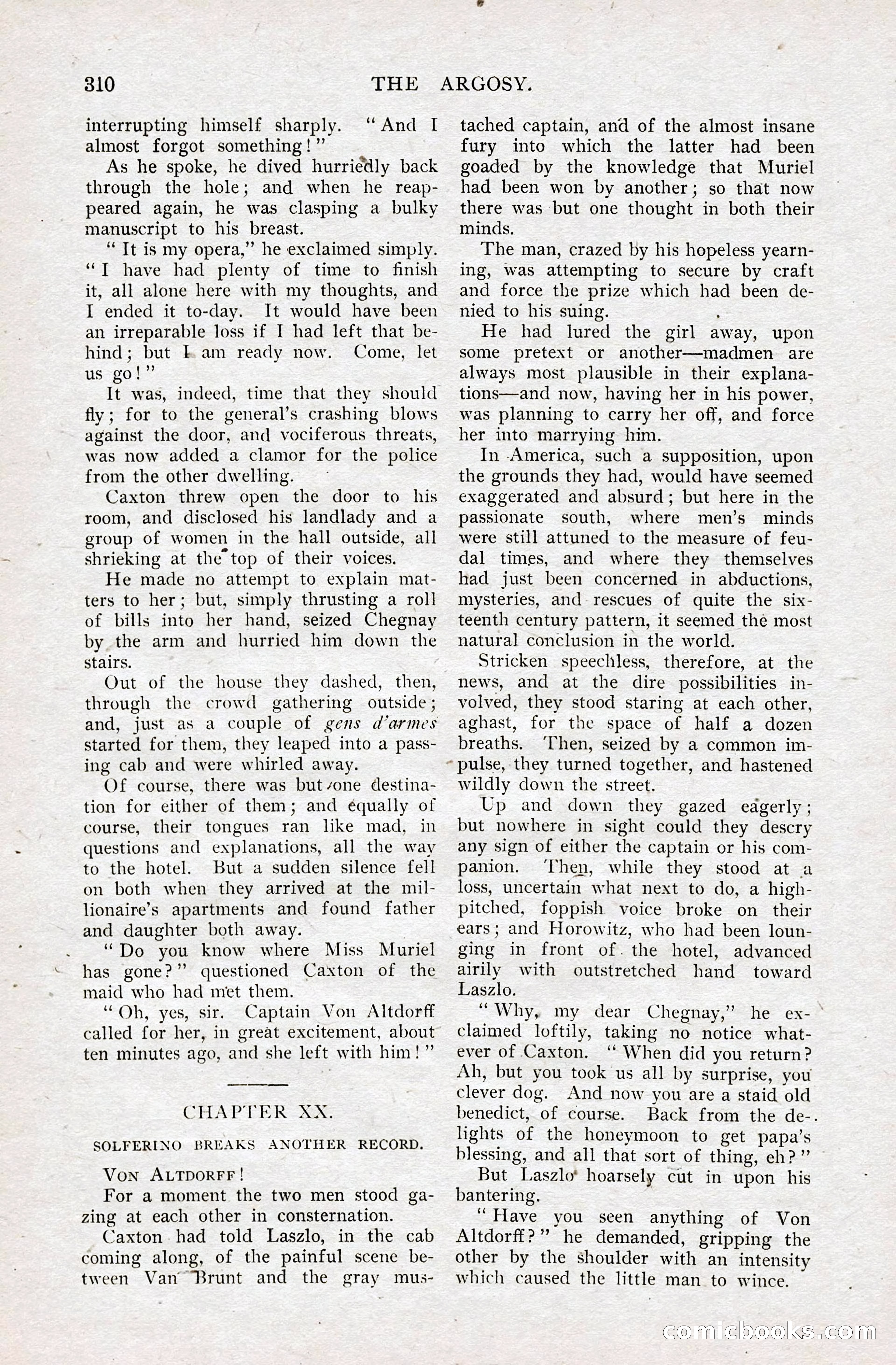The Argosy for May — page 123 of 227