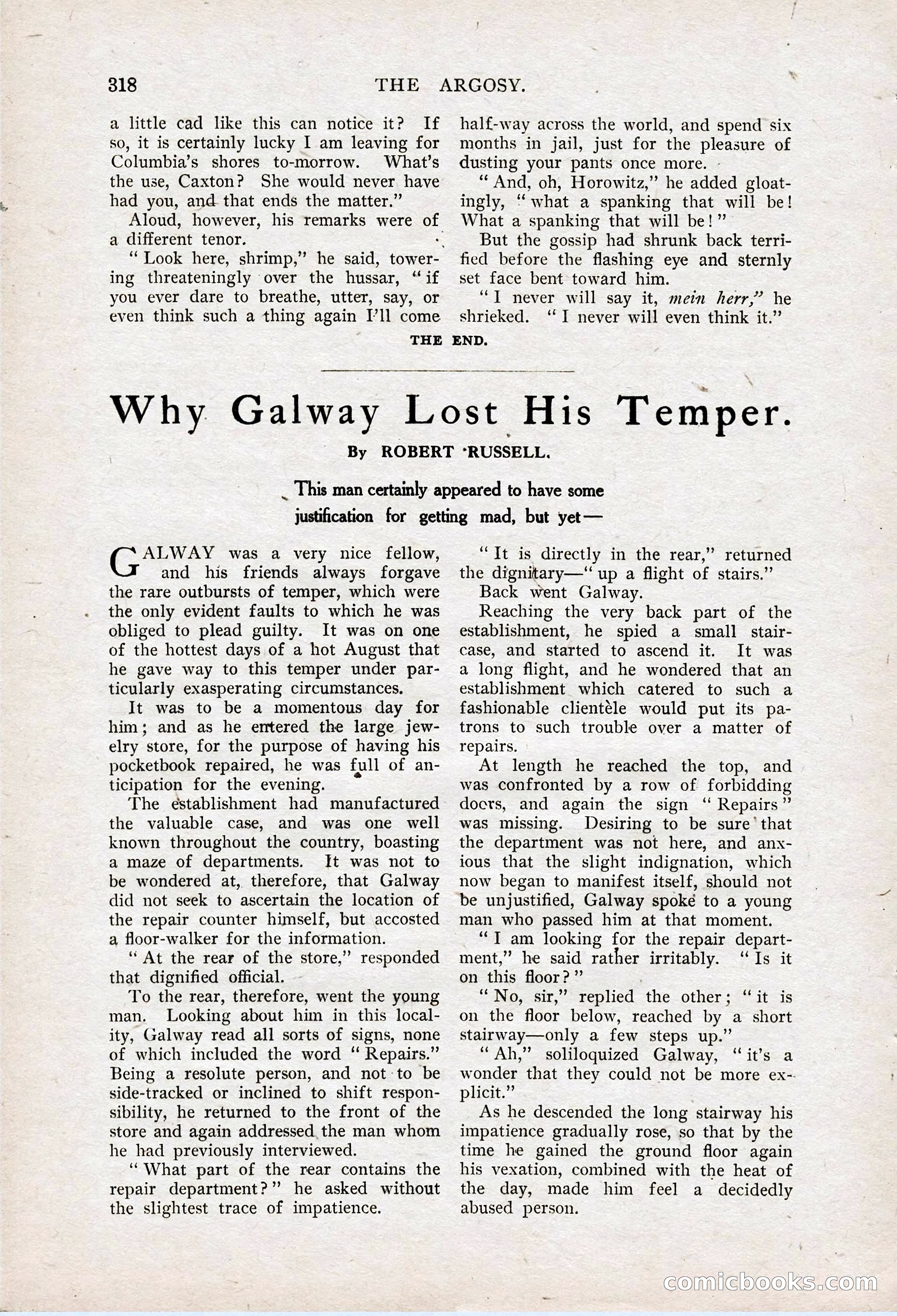 The Argosy for May — page 131 of 227
