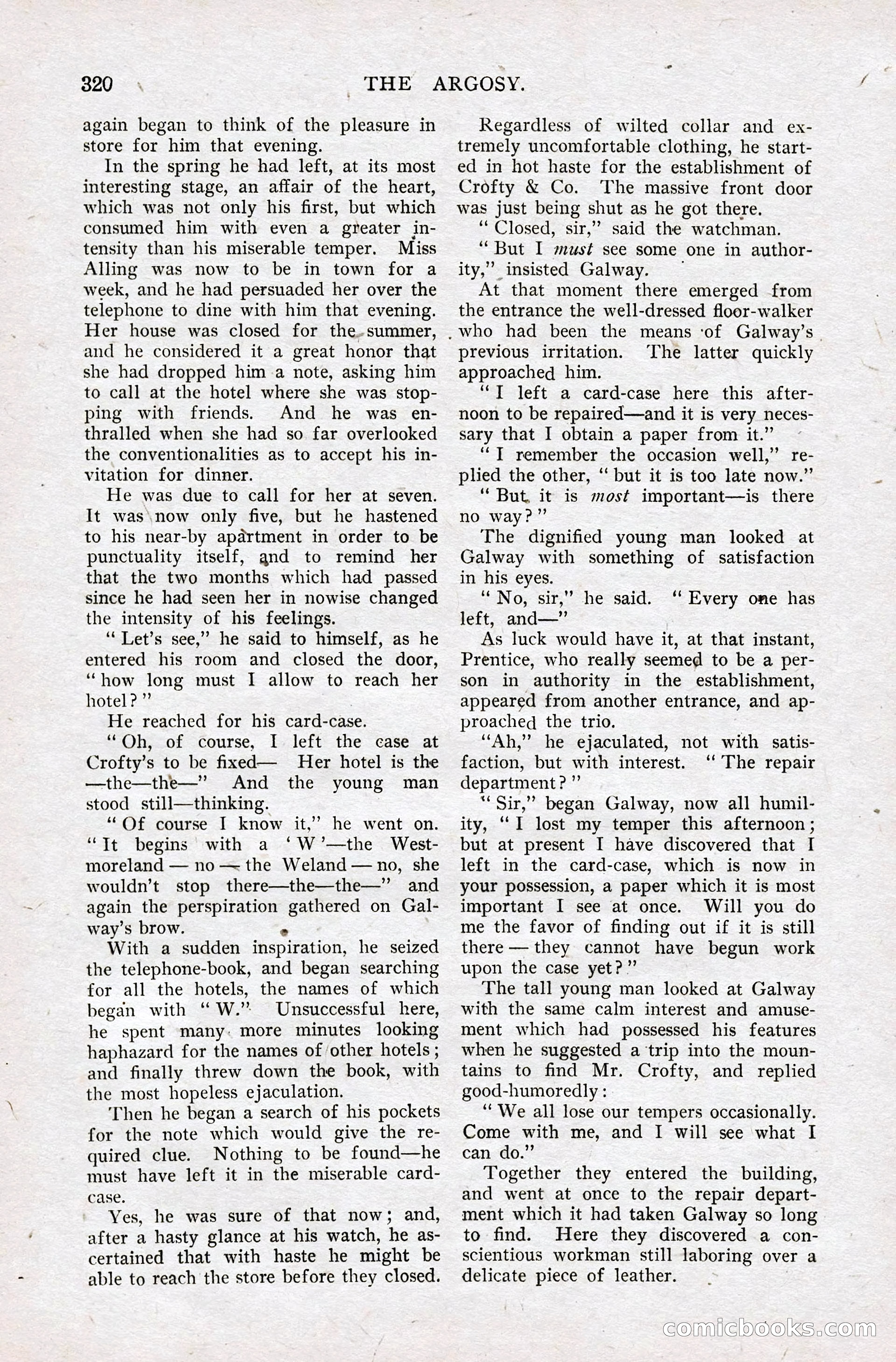 The Argosy for May — page 133 of 227