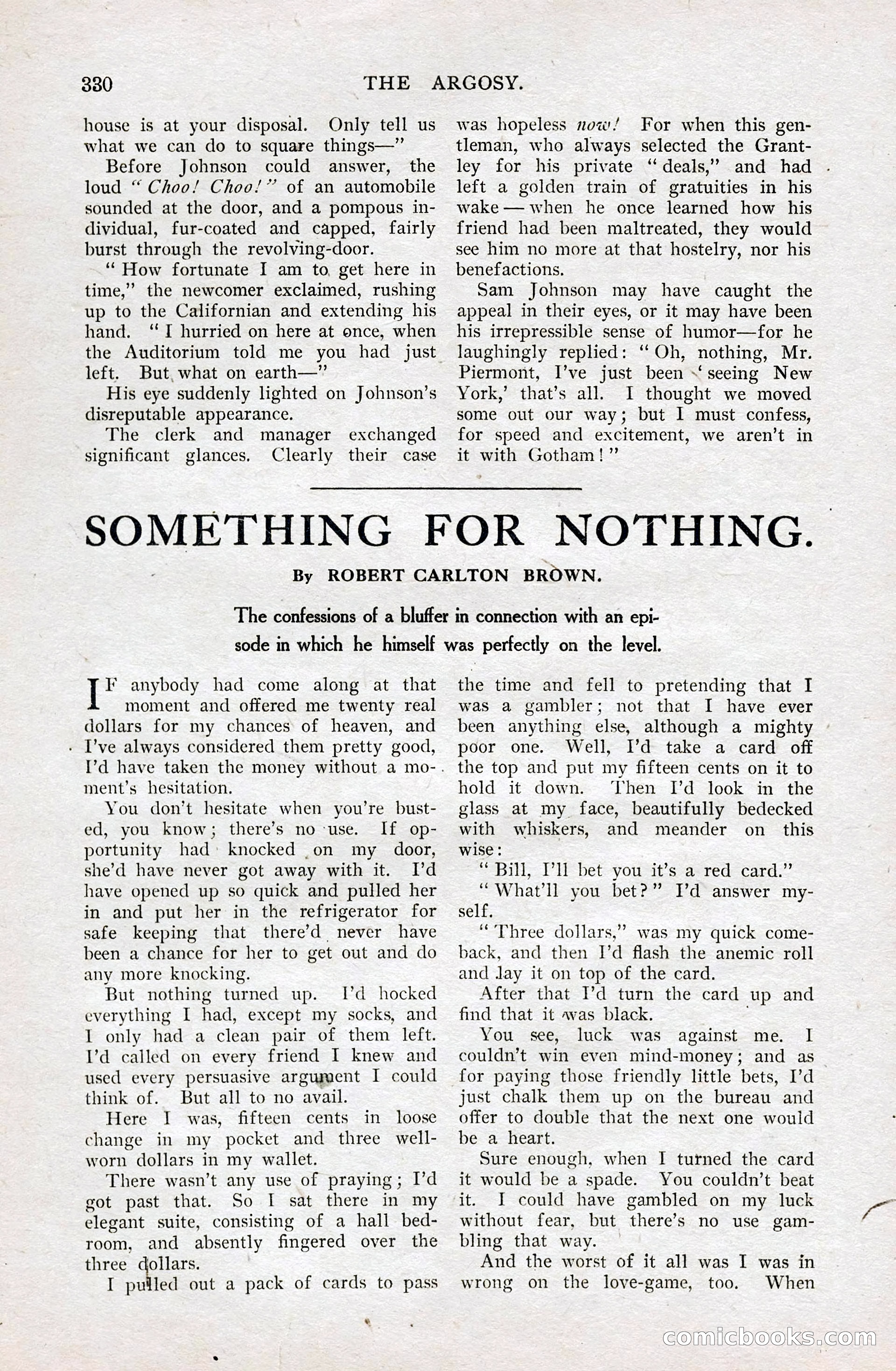 The Argosy for May — page 143 of 227