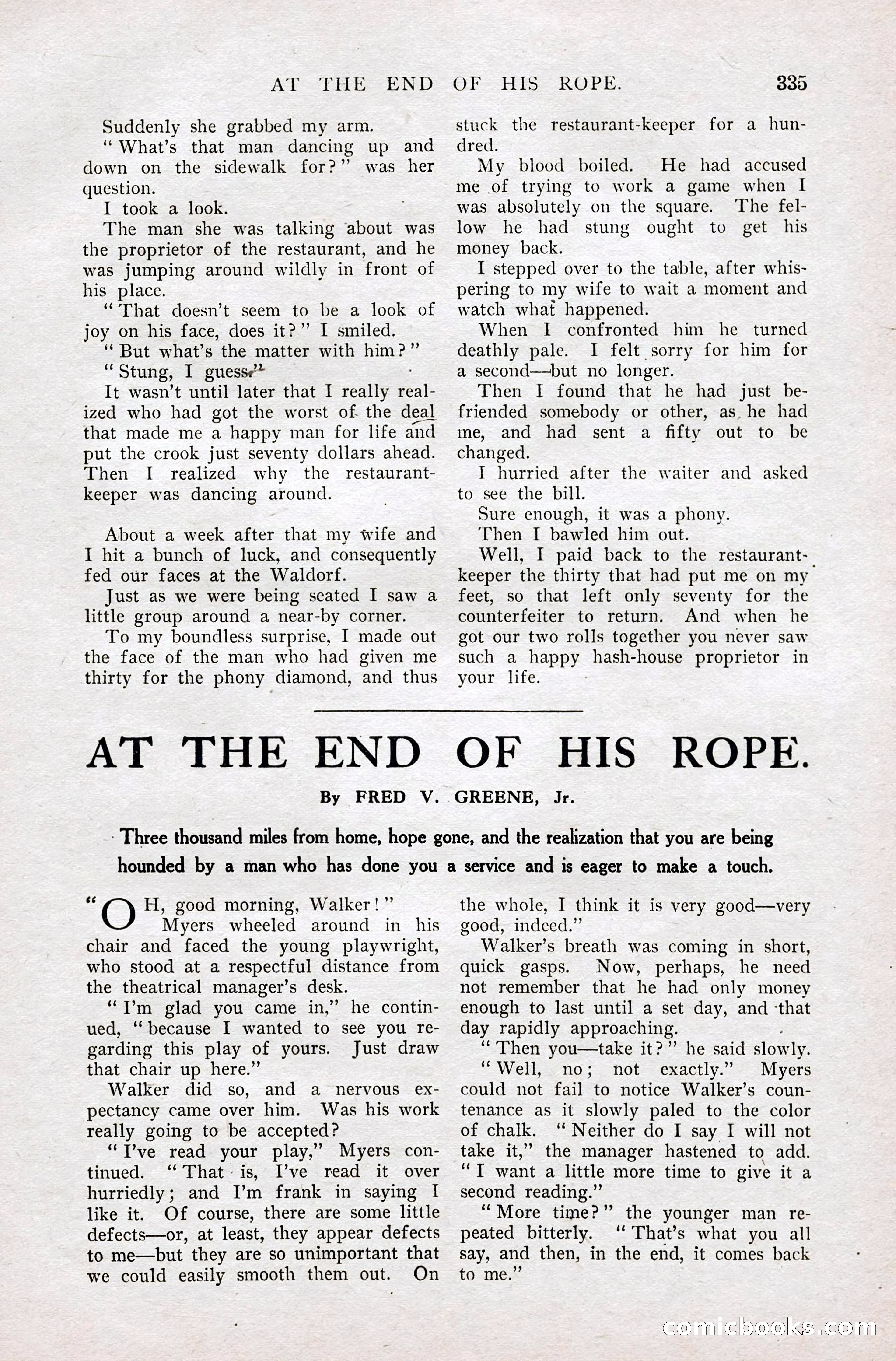 The Argosy for May — page 148 of 227