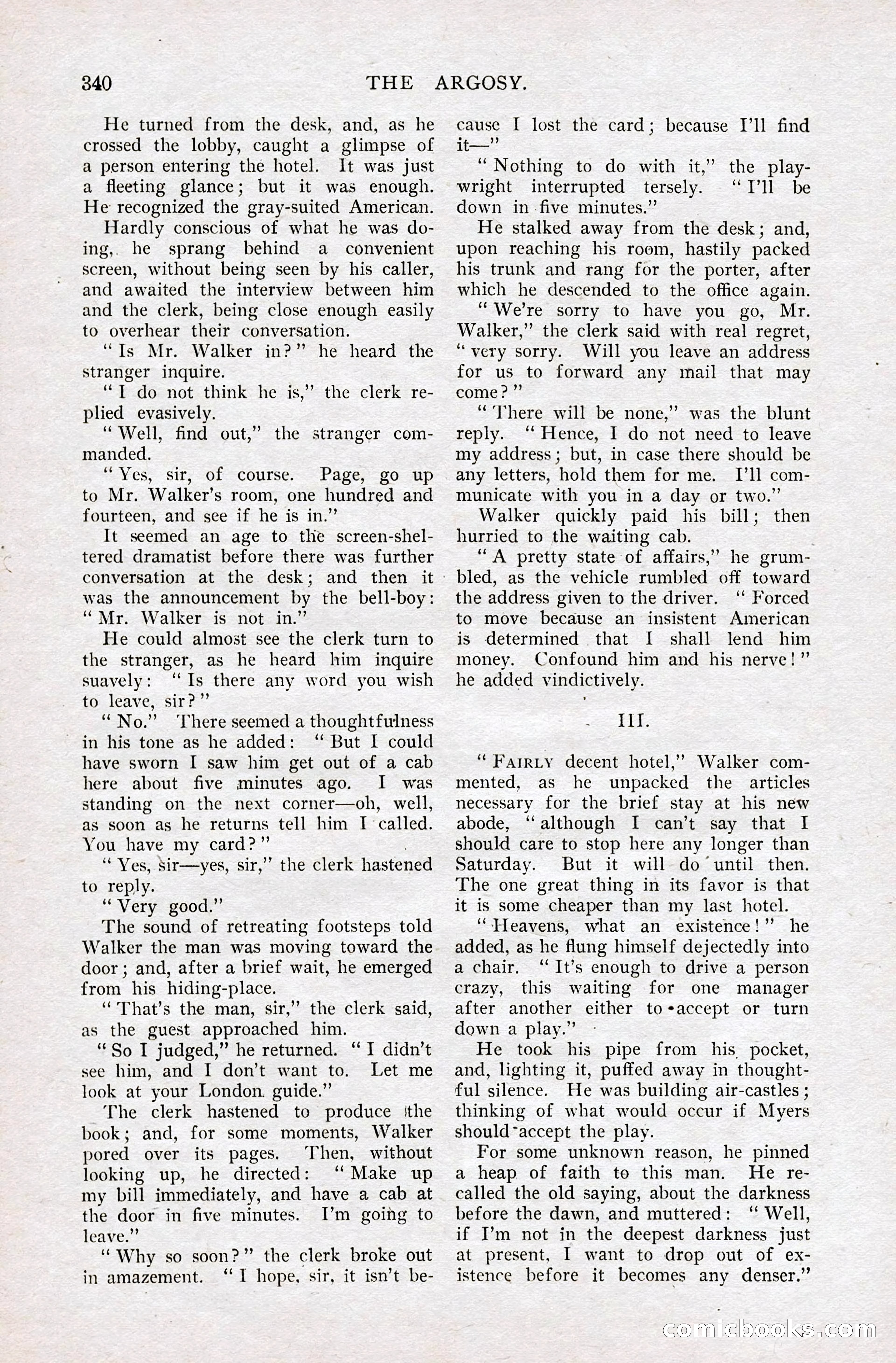 The Argosy for May — page 153 of 227