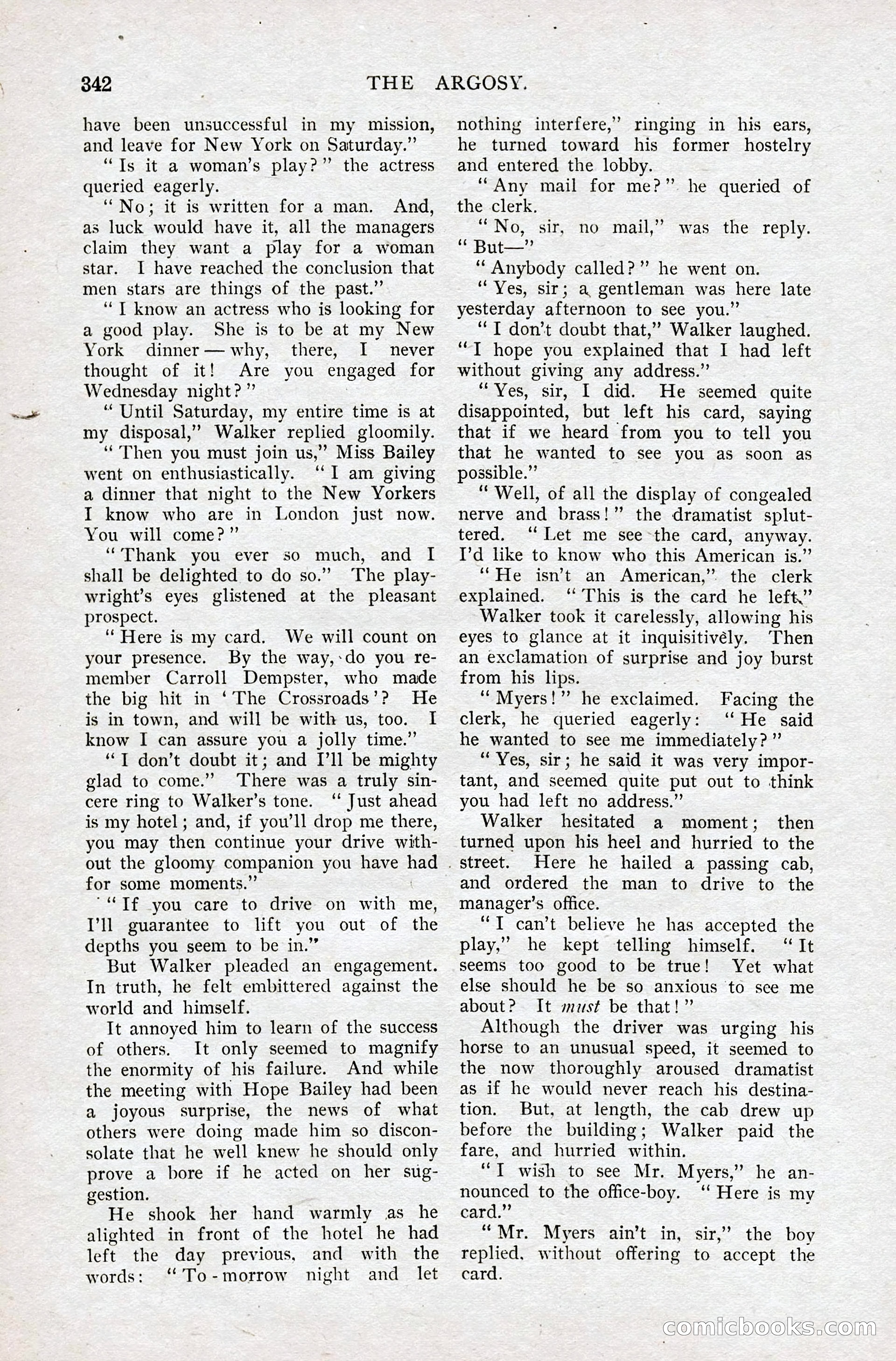 The Argosy for May — page 155 of 227