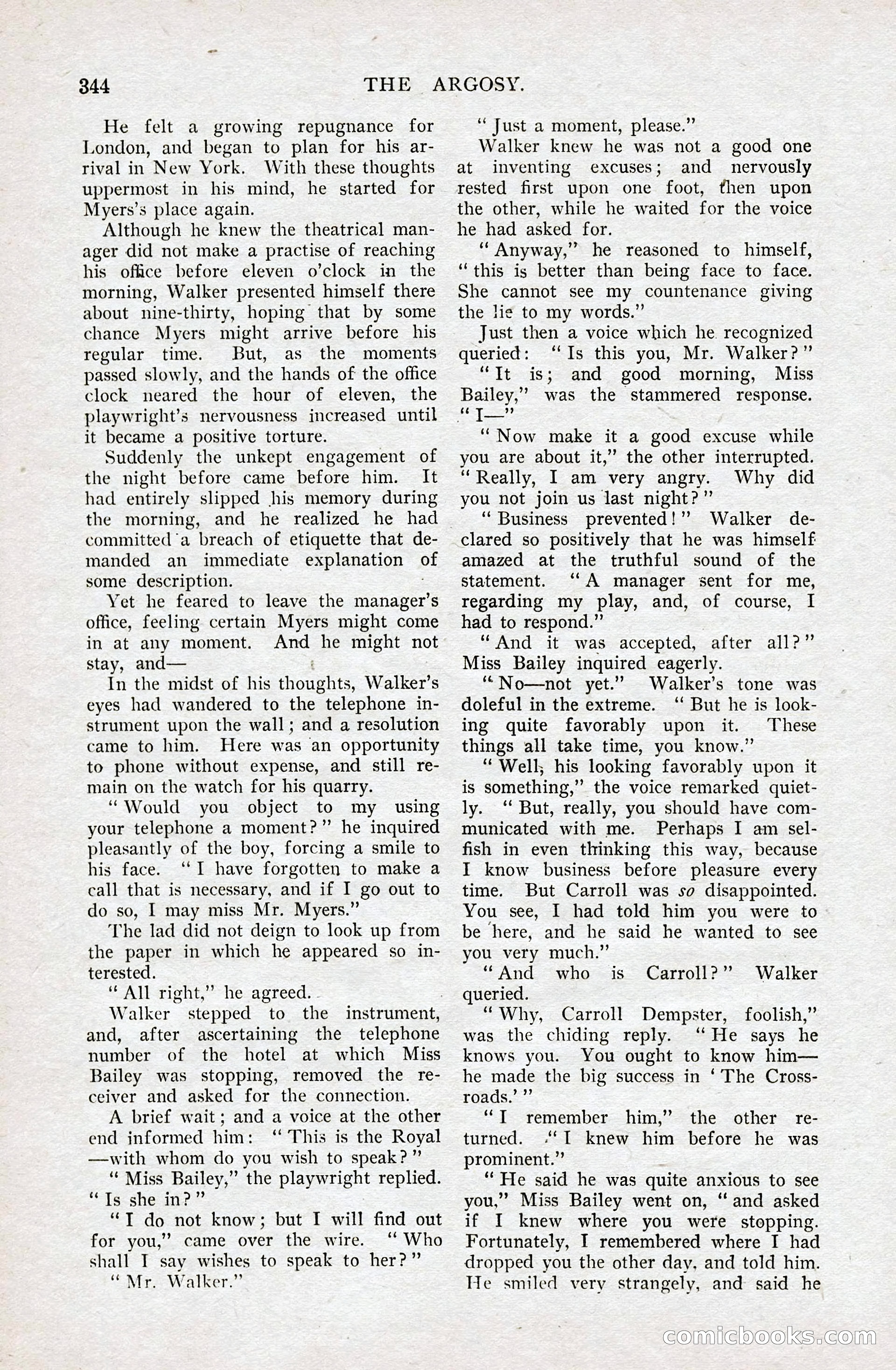 The Argosy for May — page 157 of 227