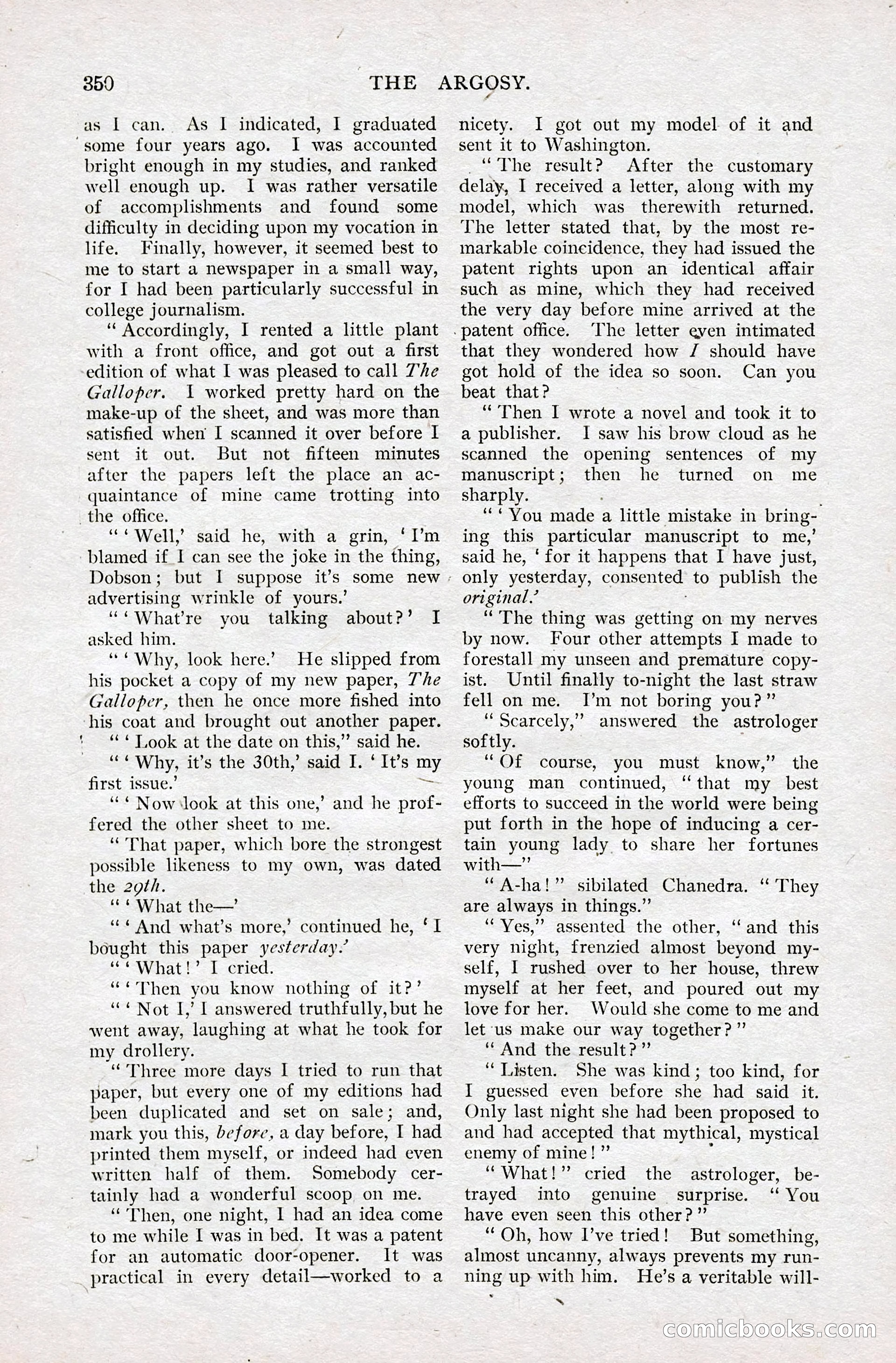 The Argosy for May — page 163 of 227