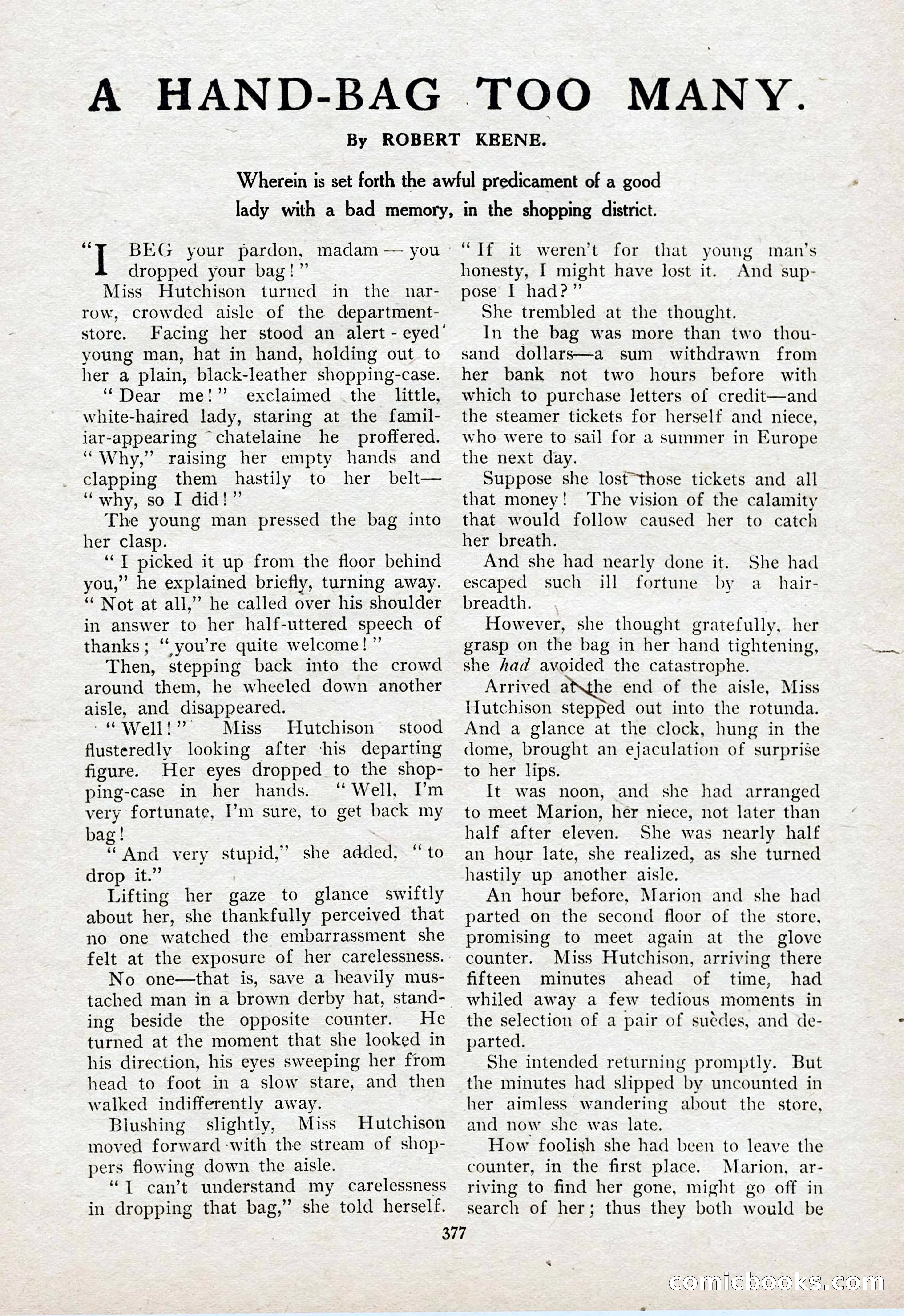 The Argosy for May — page 190 of 227