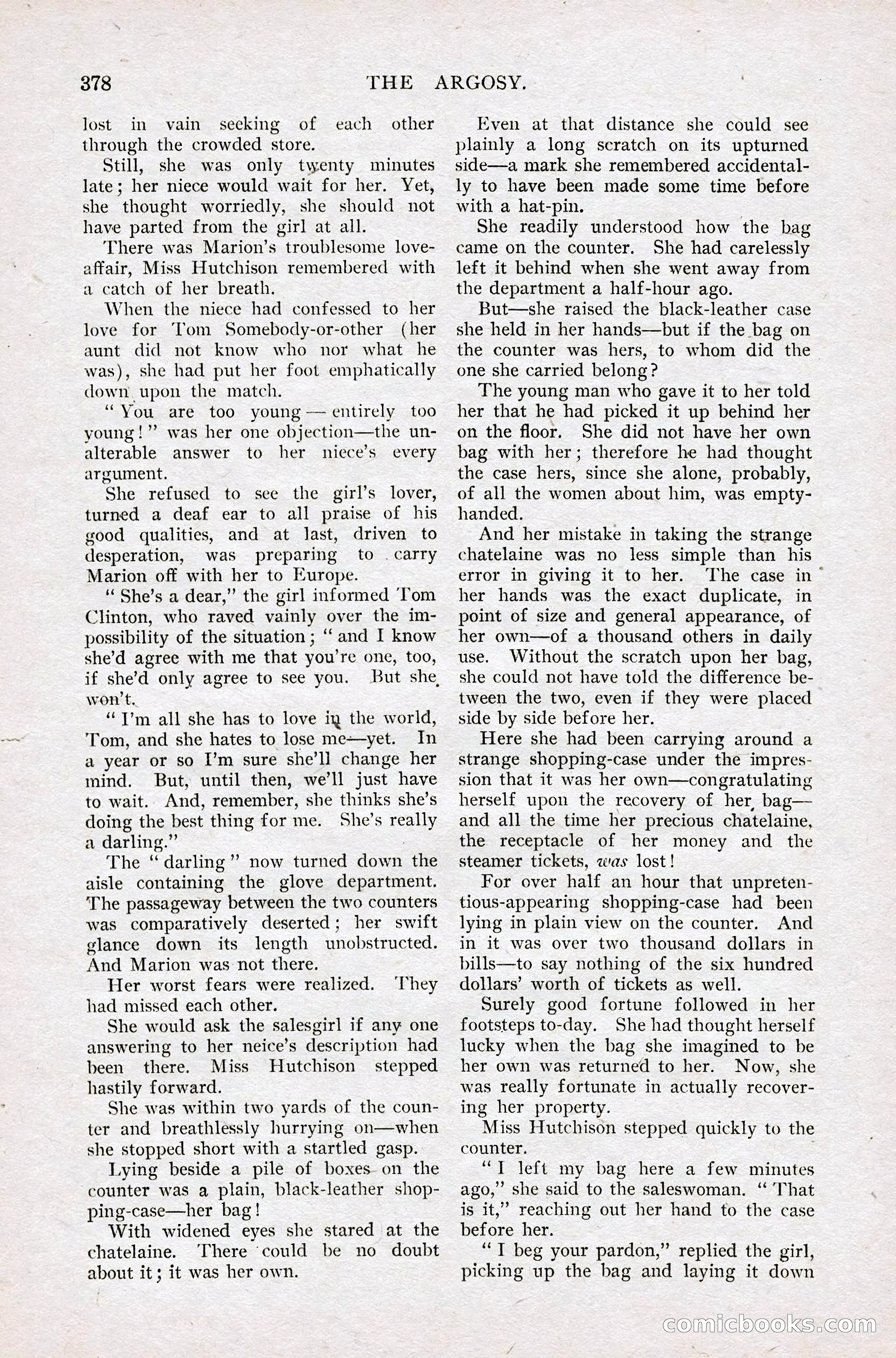 The Argosy for May — page 191 of 227