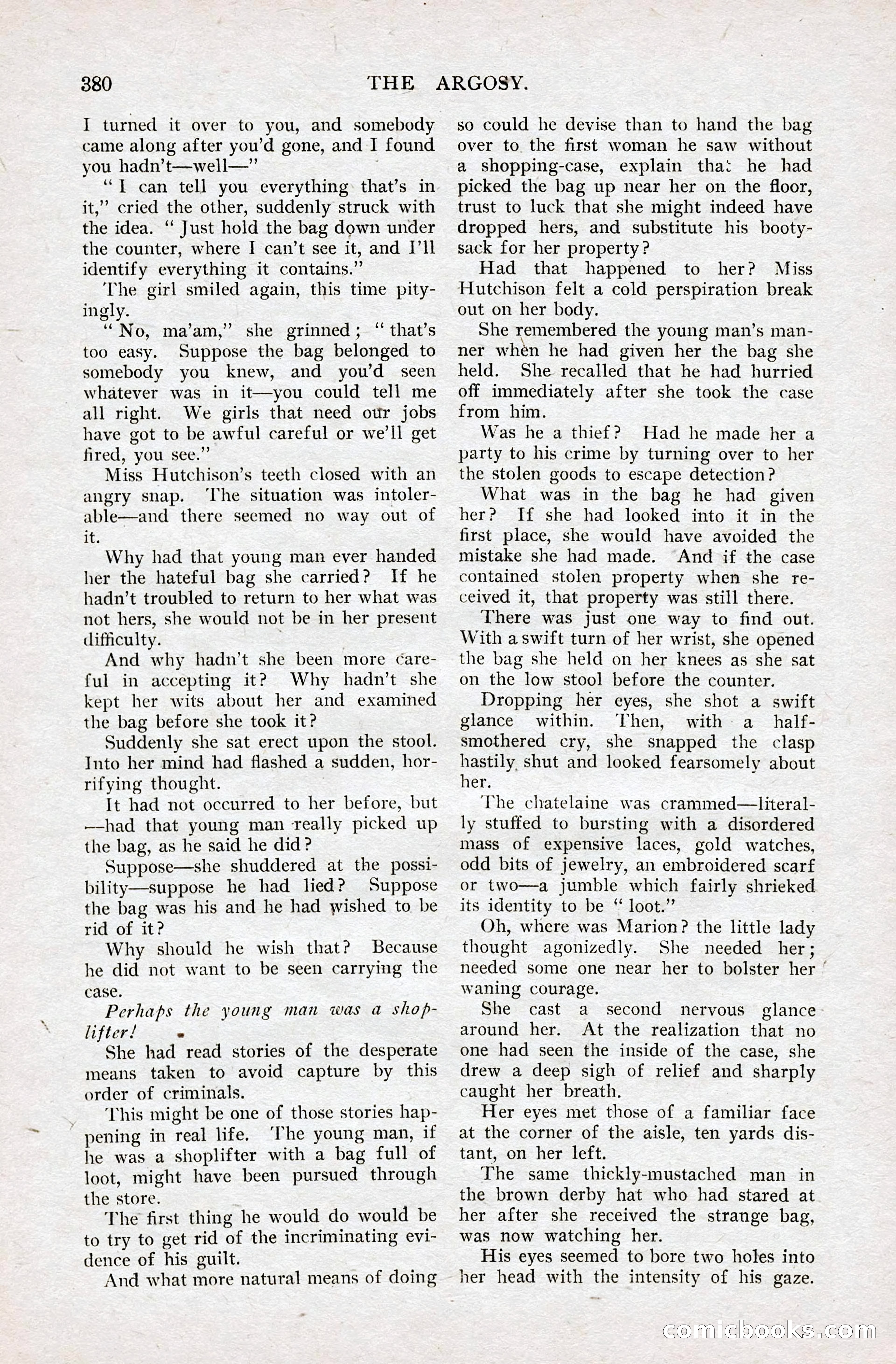 The Argosy for May — page 193 of 227