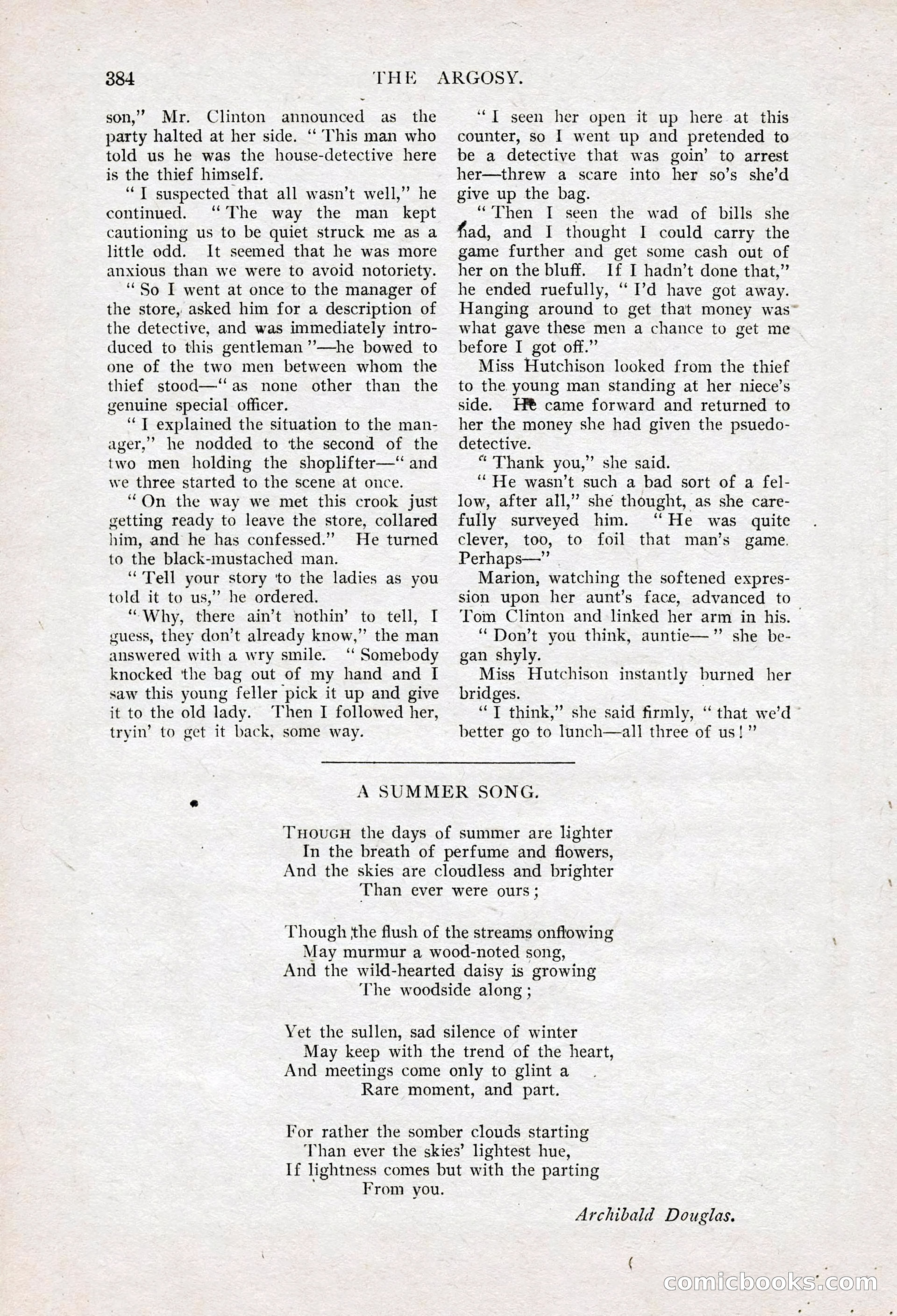 The Argosy for May — page 197 of 227