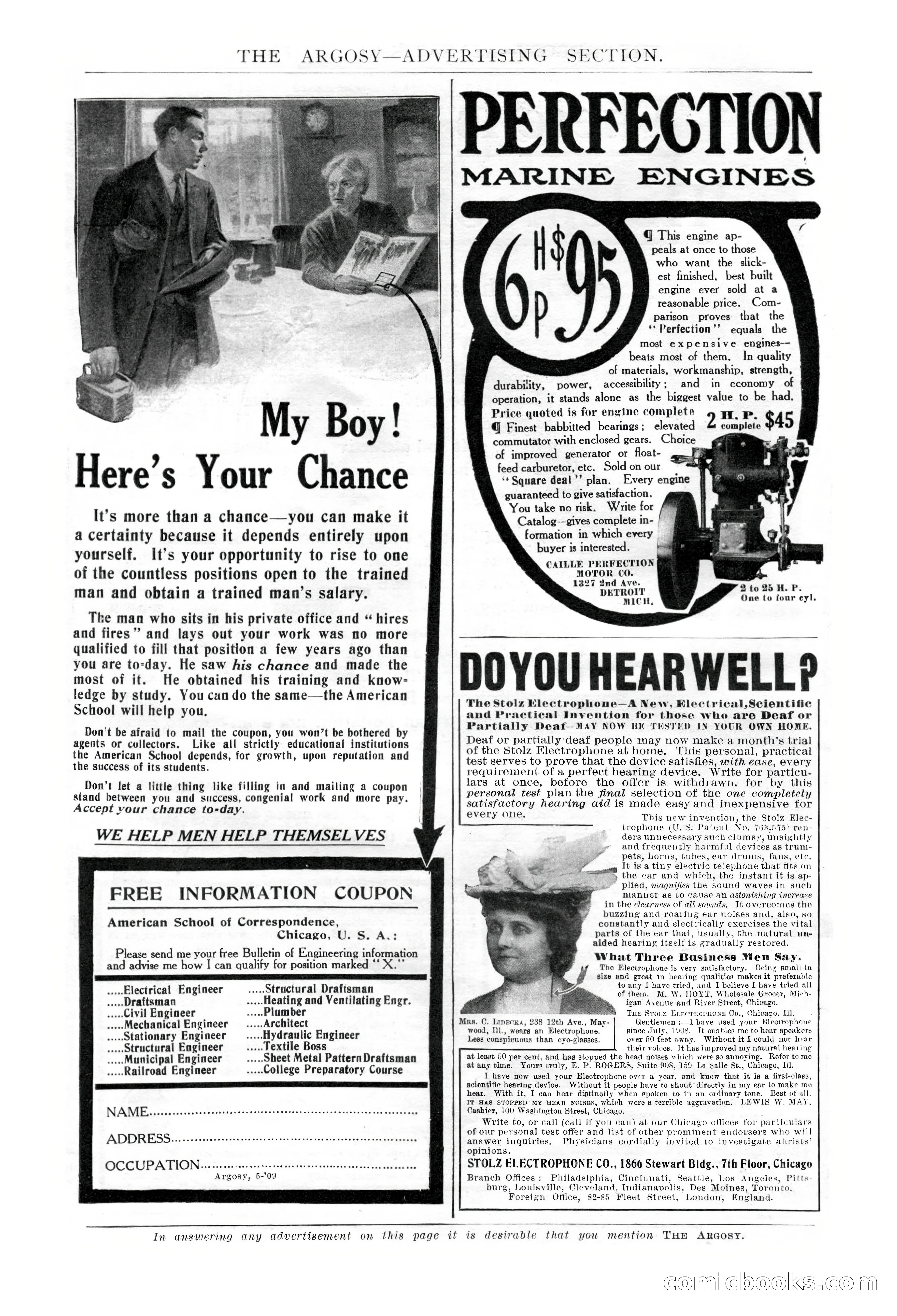 The Argosy for May — page 205 of 227