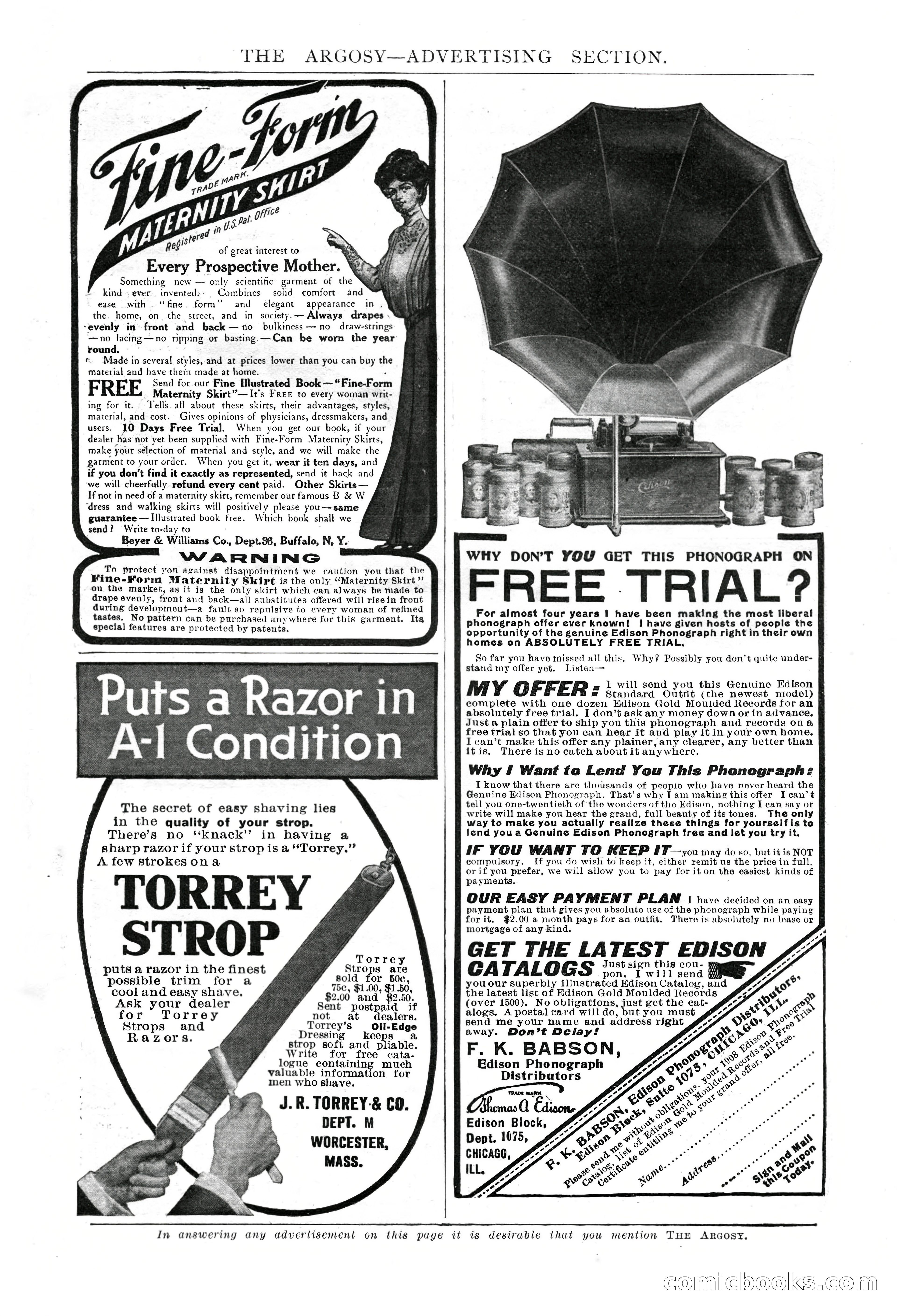 The Argosy for May — page 214 of 227