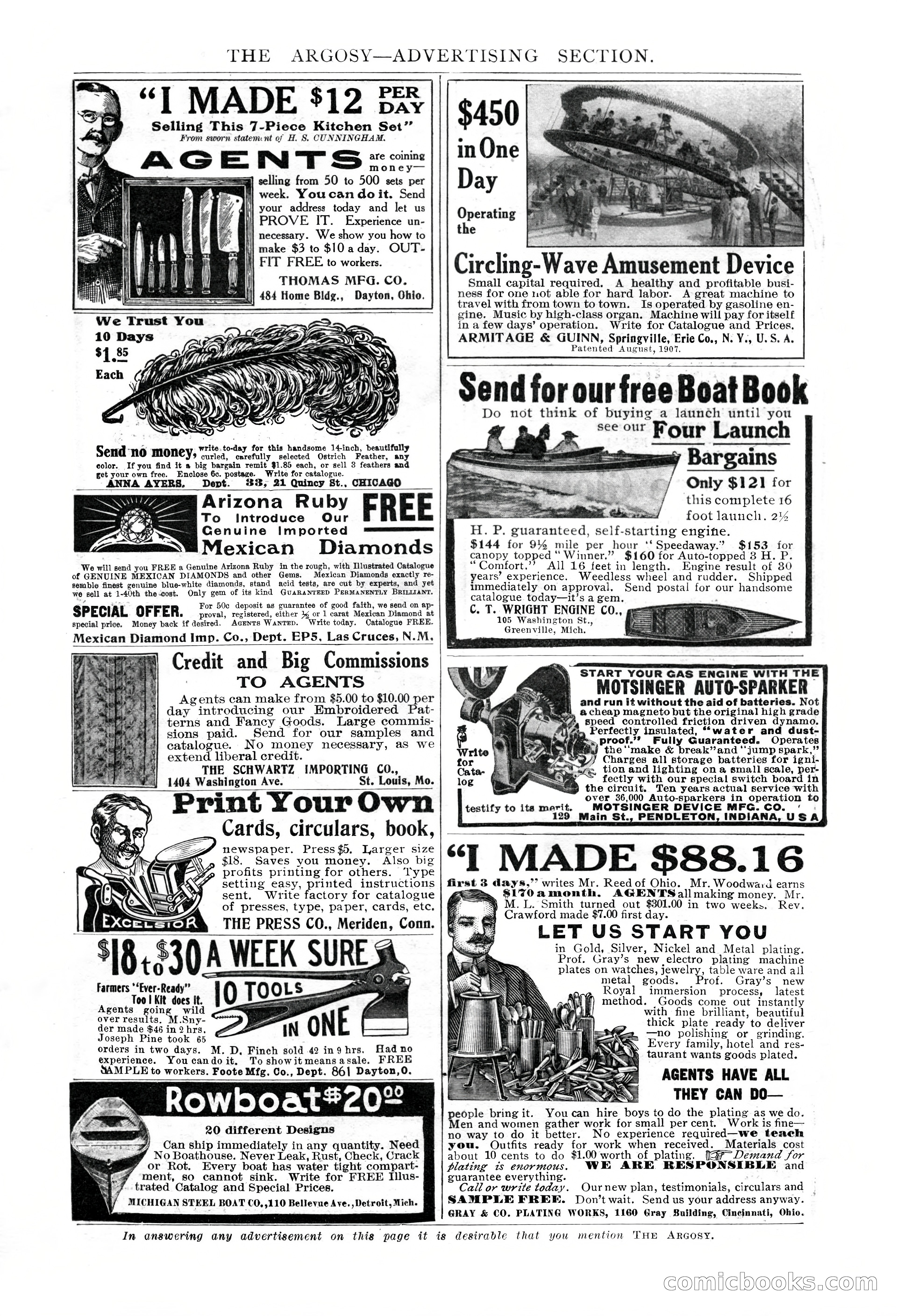 The Argosy for May — page 216 of 227