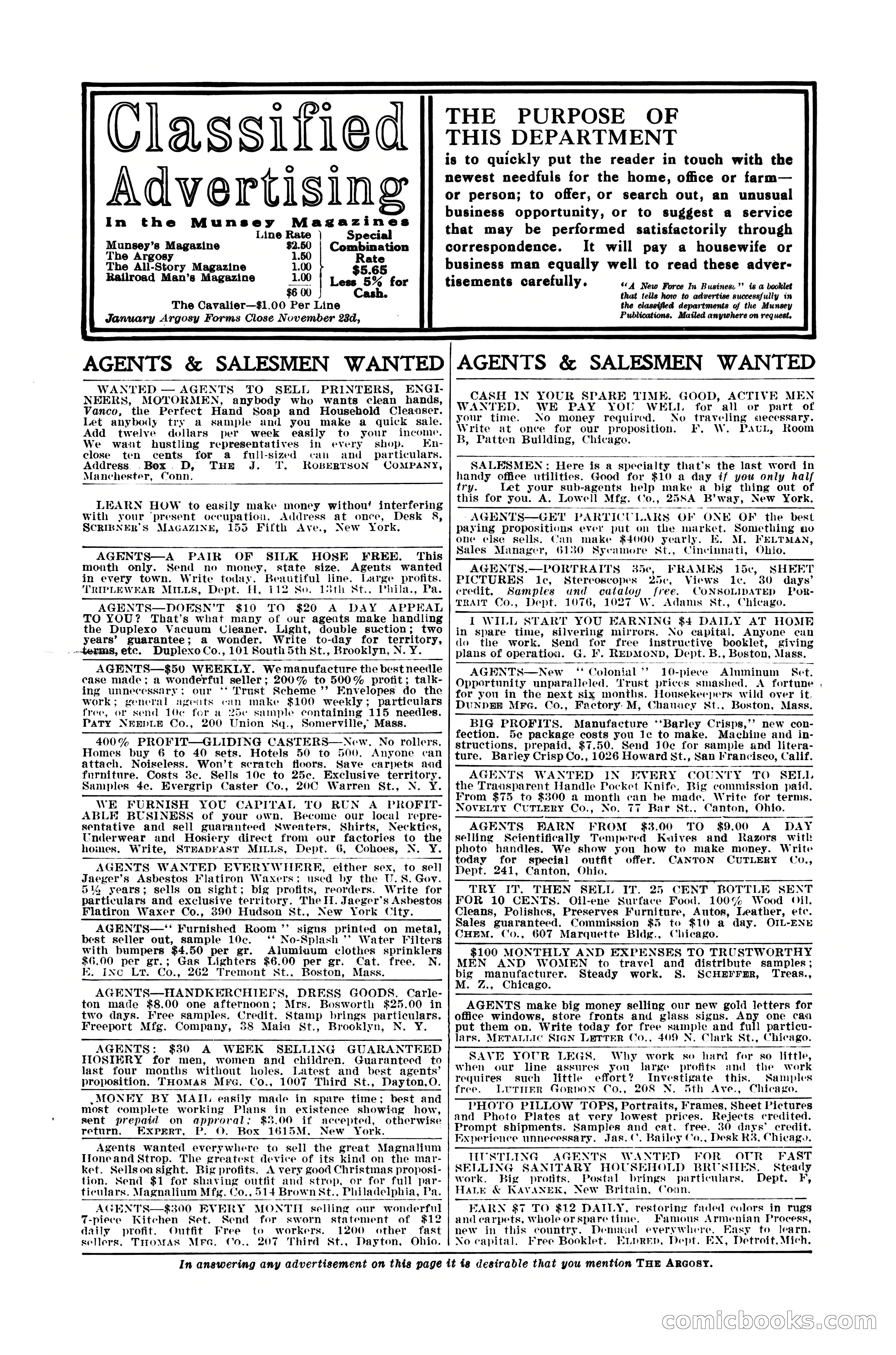 The Argosy, Christmas 1912 — page 7 of 276