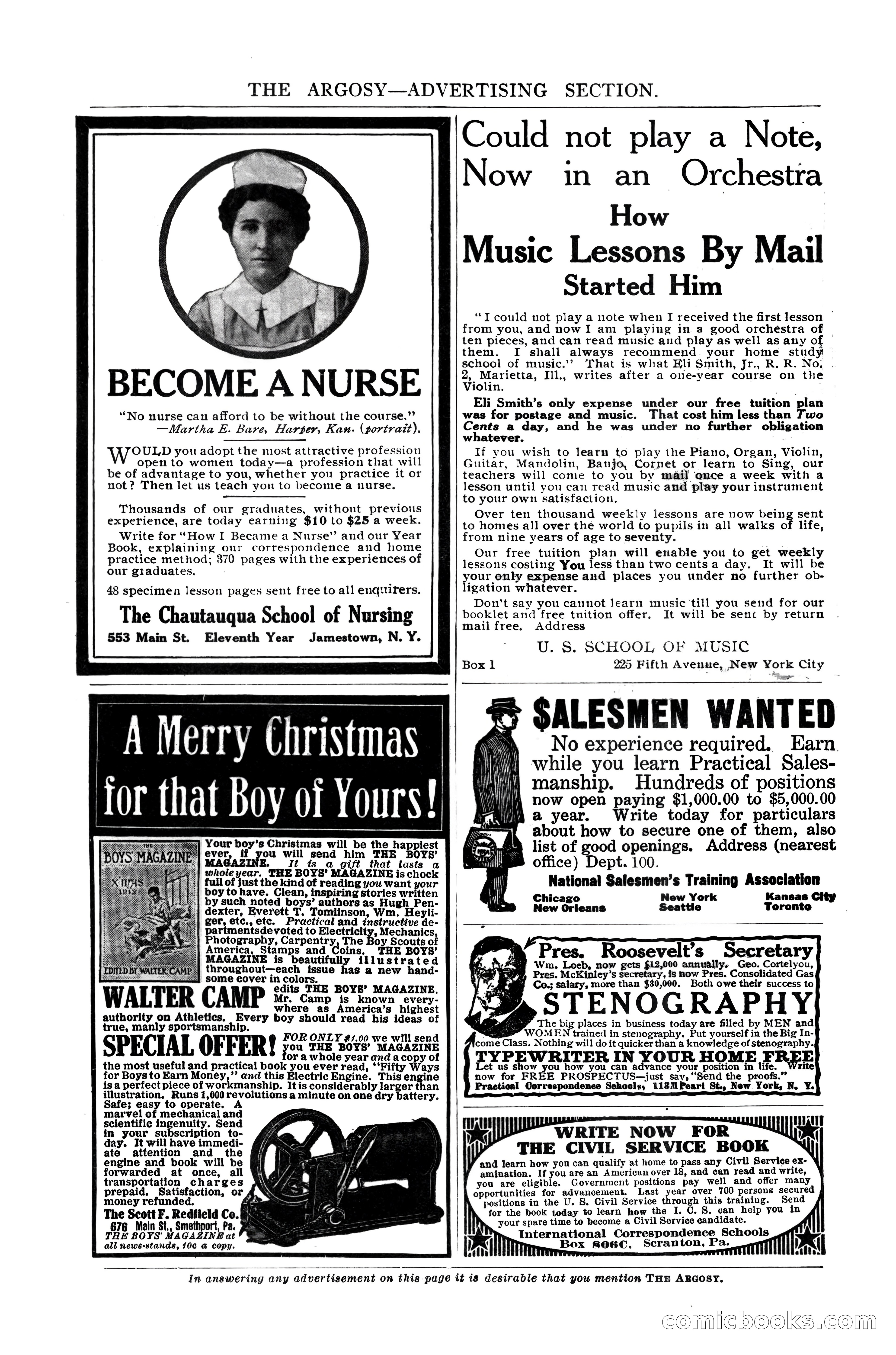 The Argosy, Christmas 1912 — page 12 of 276