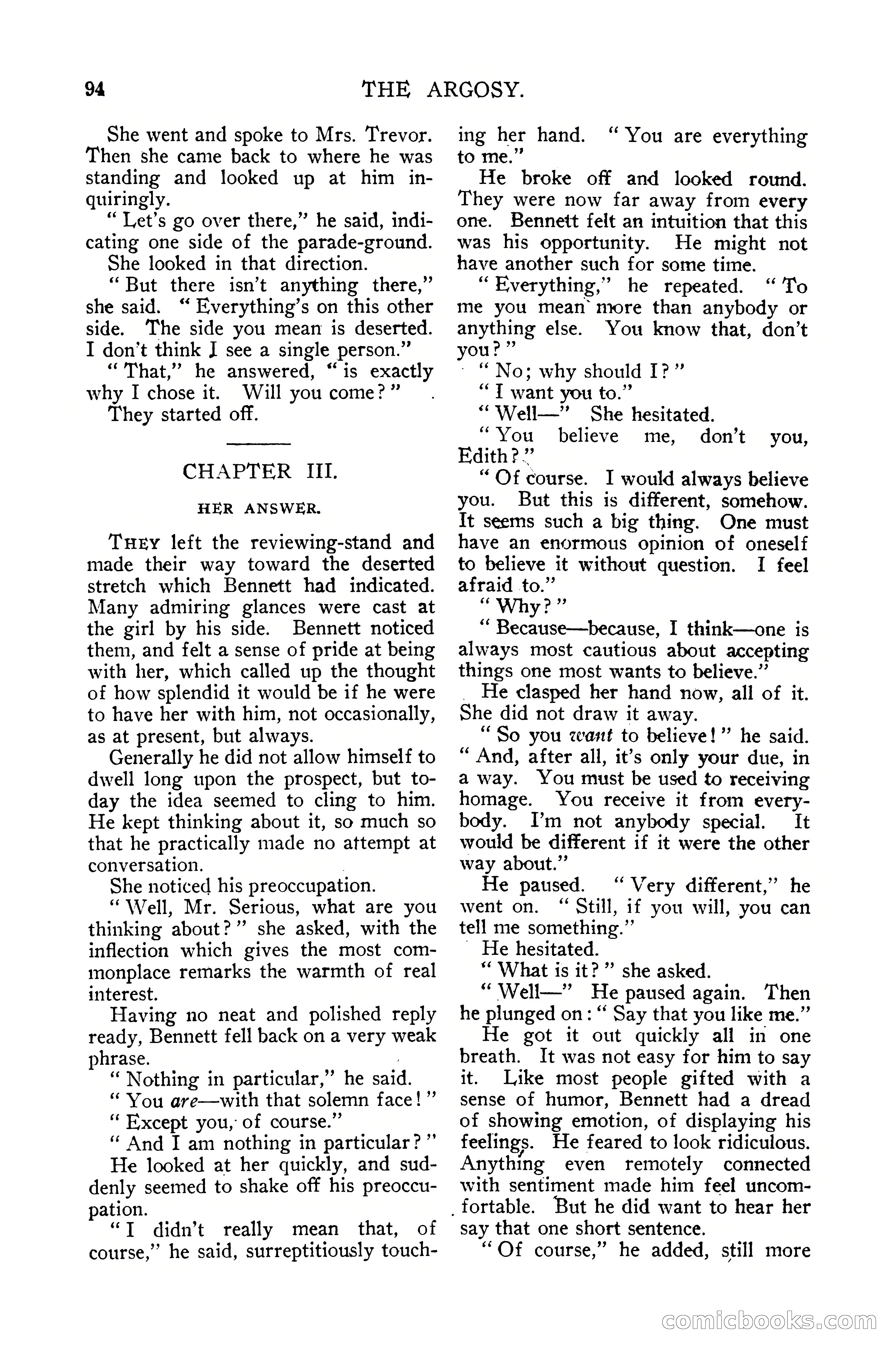 The Argosy, Christmas 1912 — page 108 of 276
