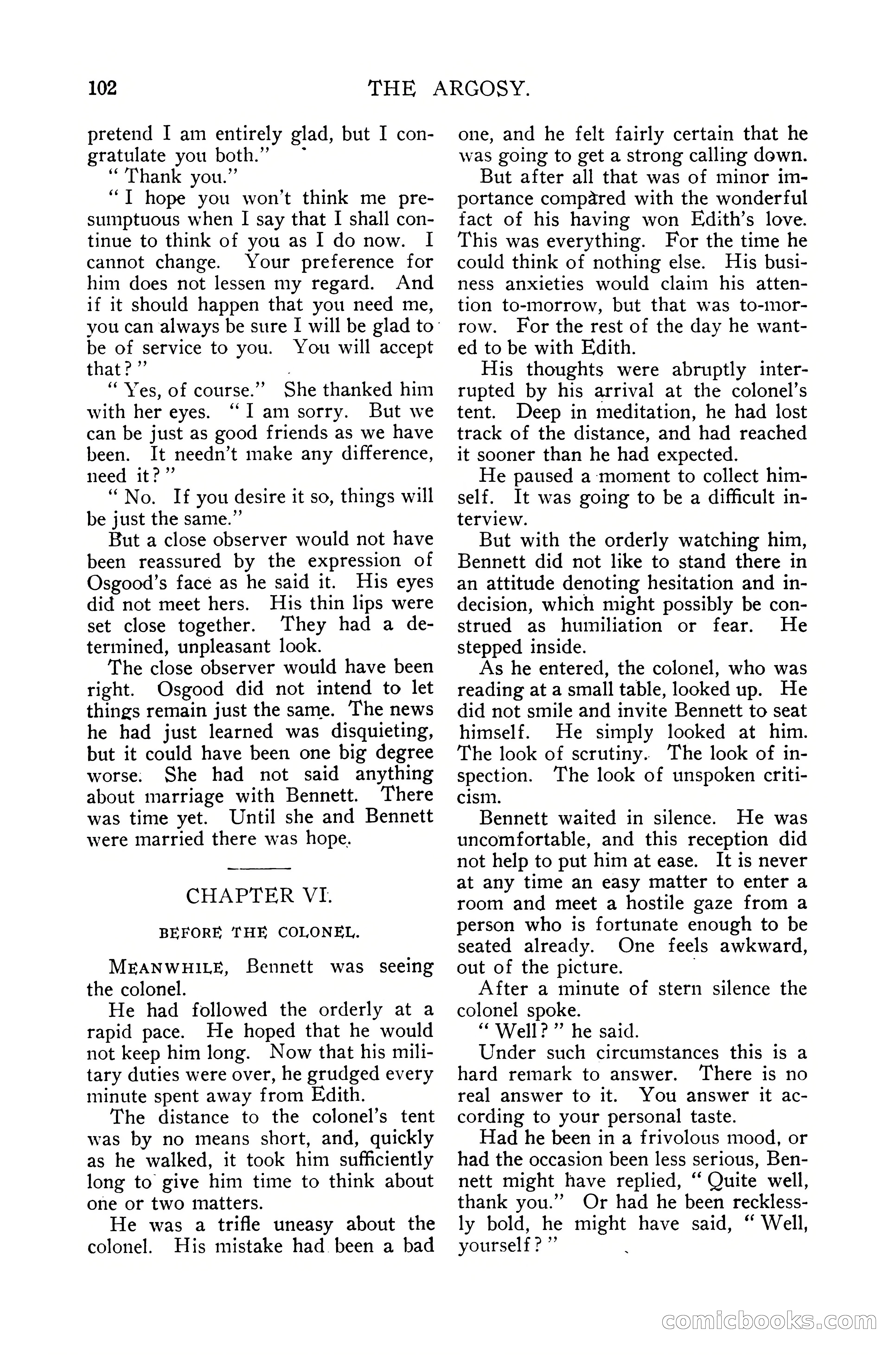The Argosy, Christmas 1912 — page 116 of 276