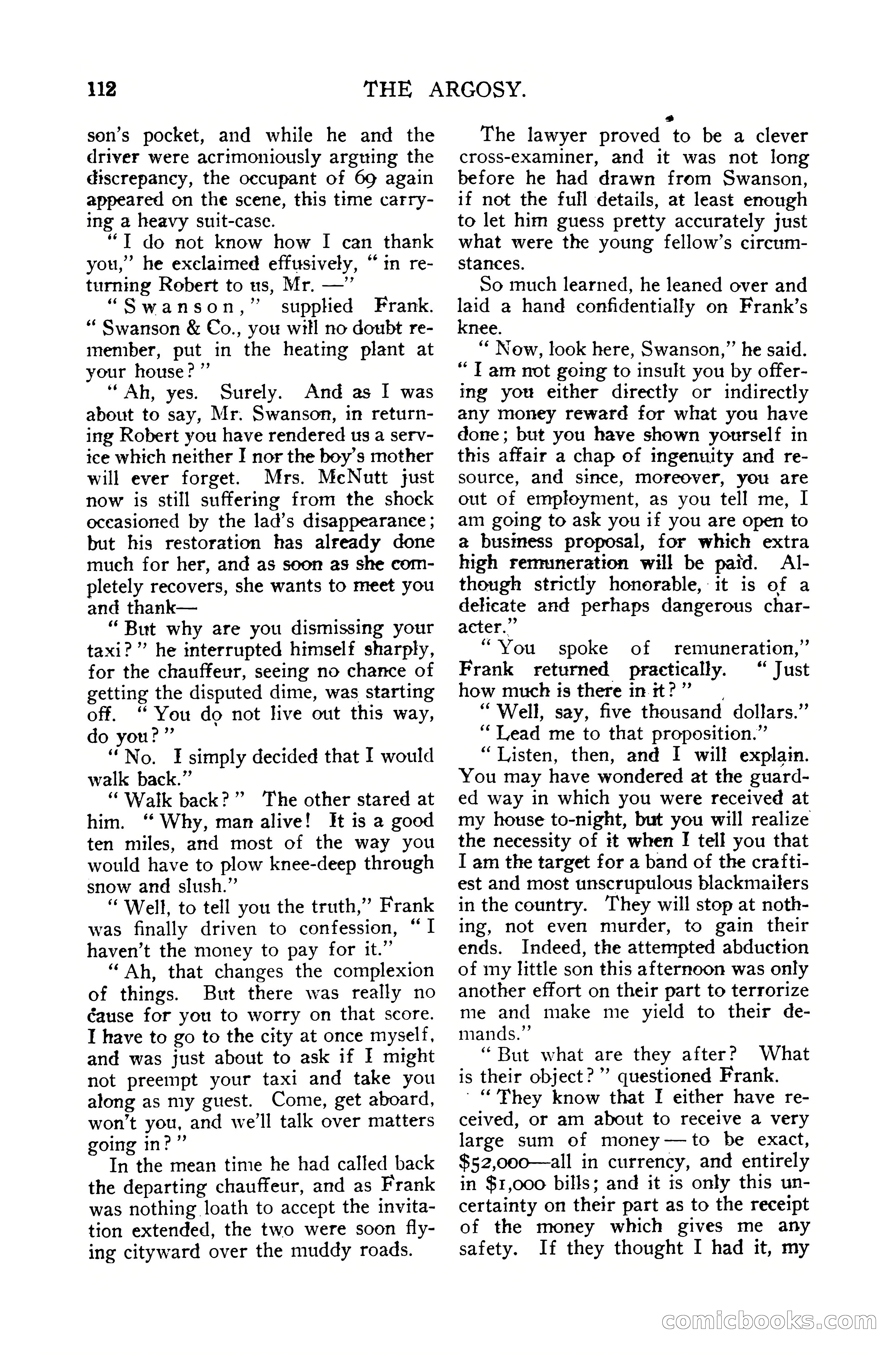 The Argosy, Christmas 1912 — page 126 of 276