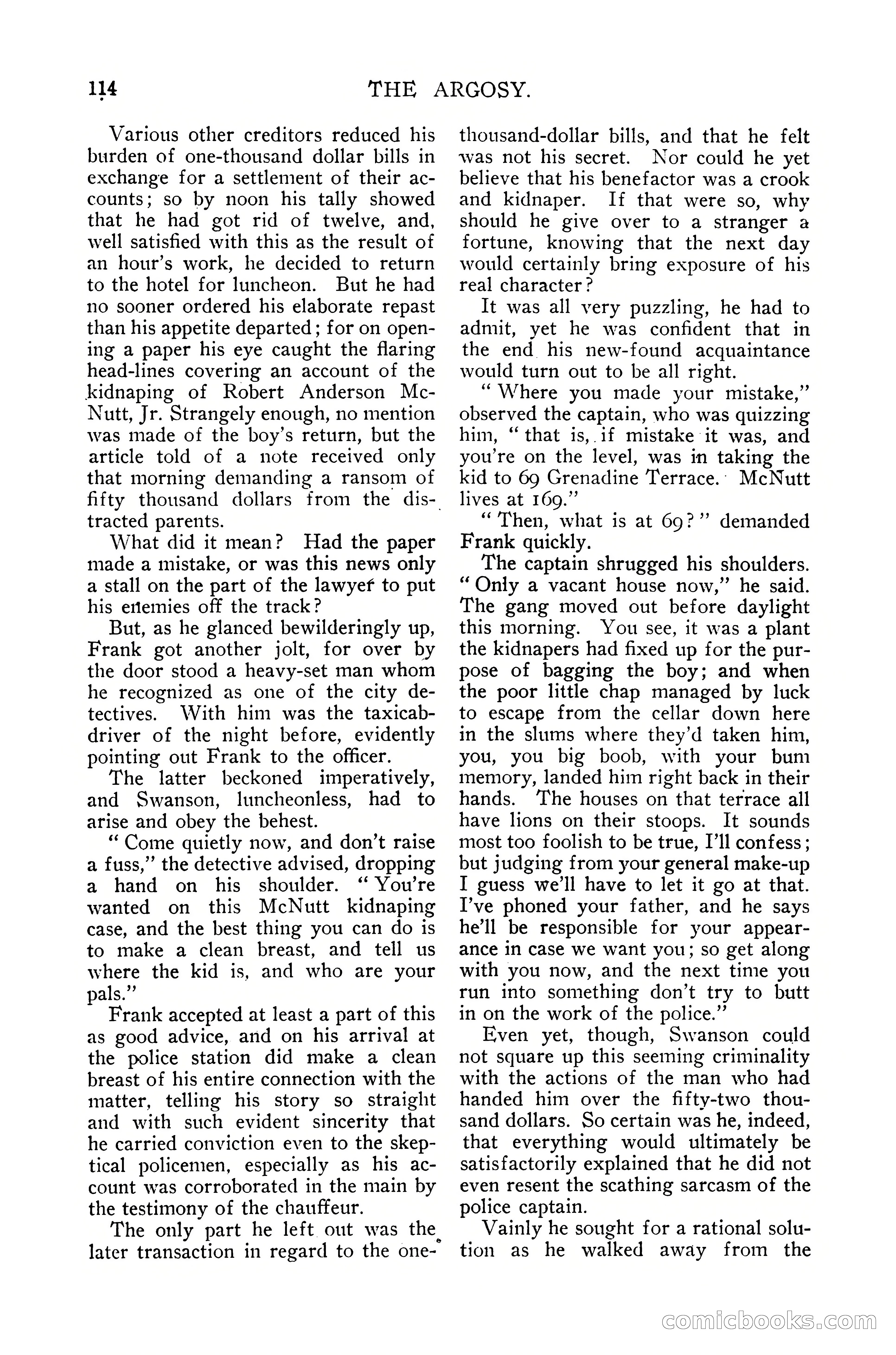 The Argosy, Christmas 1912 — page 128 of 276
