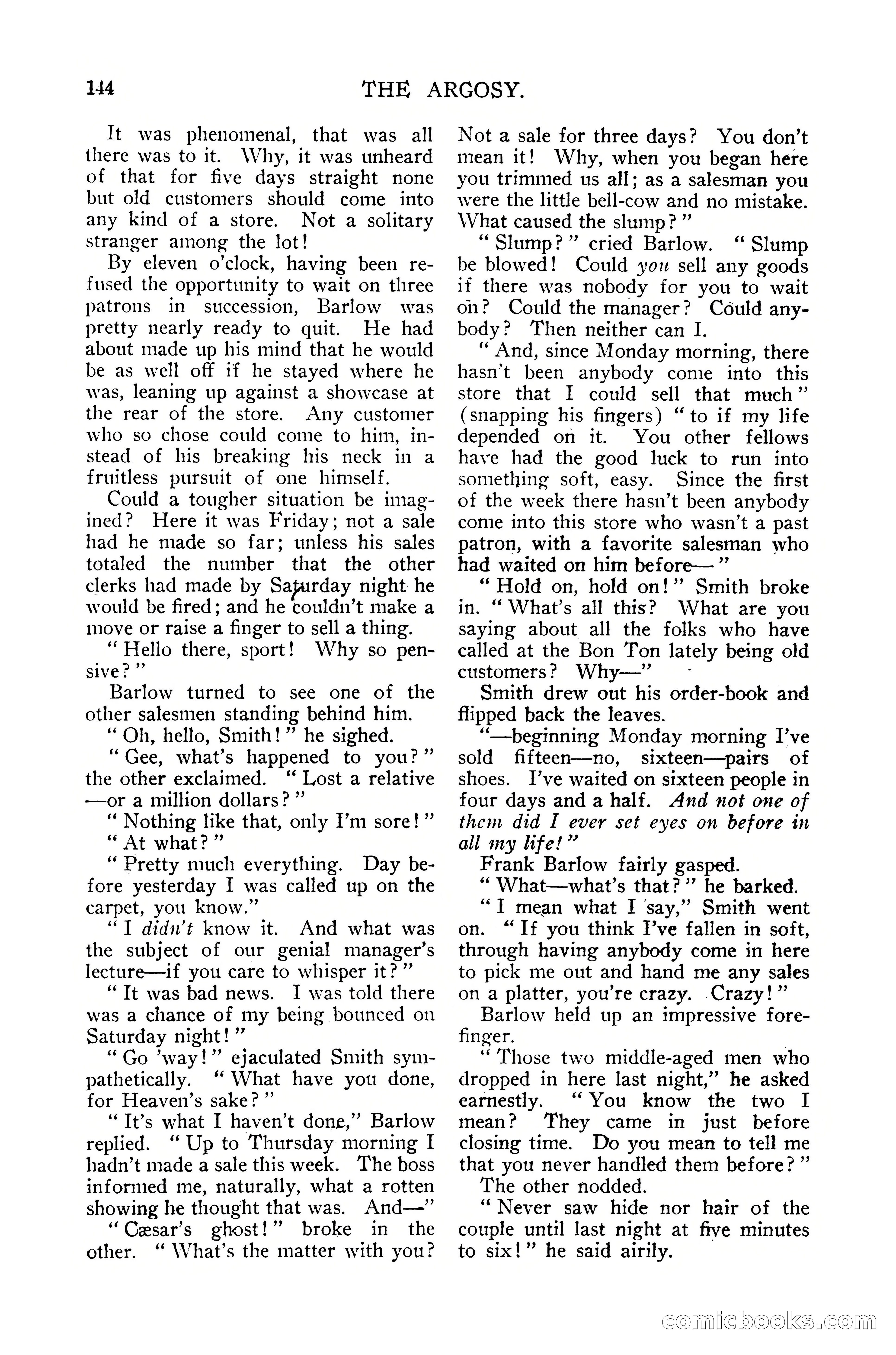 The Argosy, Christmas 1912 — page 158 of 276