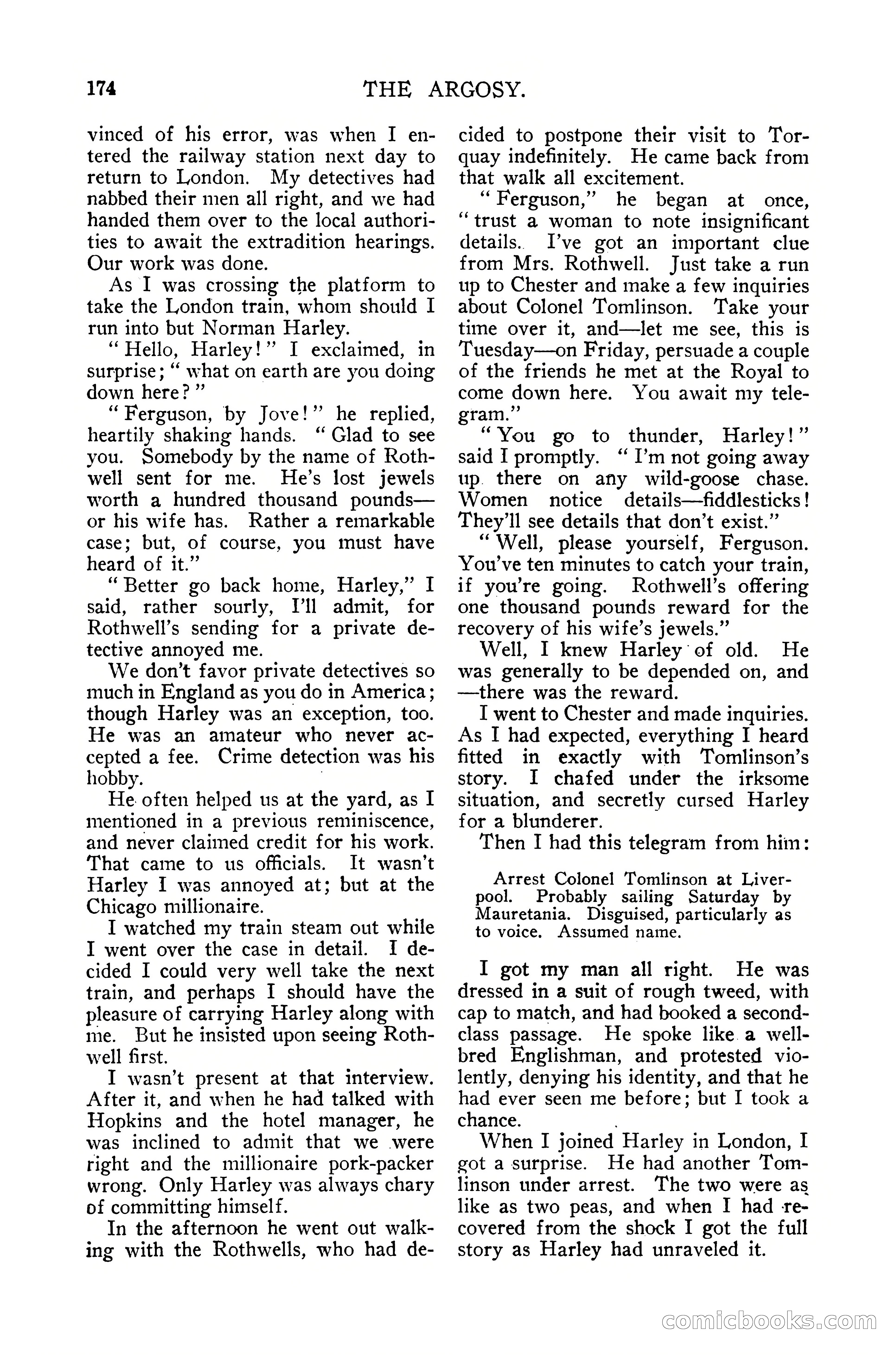 The Argosy, Christmas 1912 — page 188 of 276