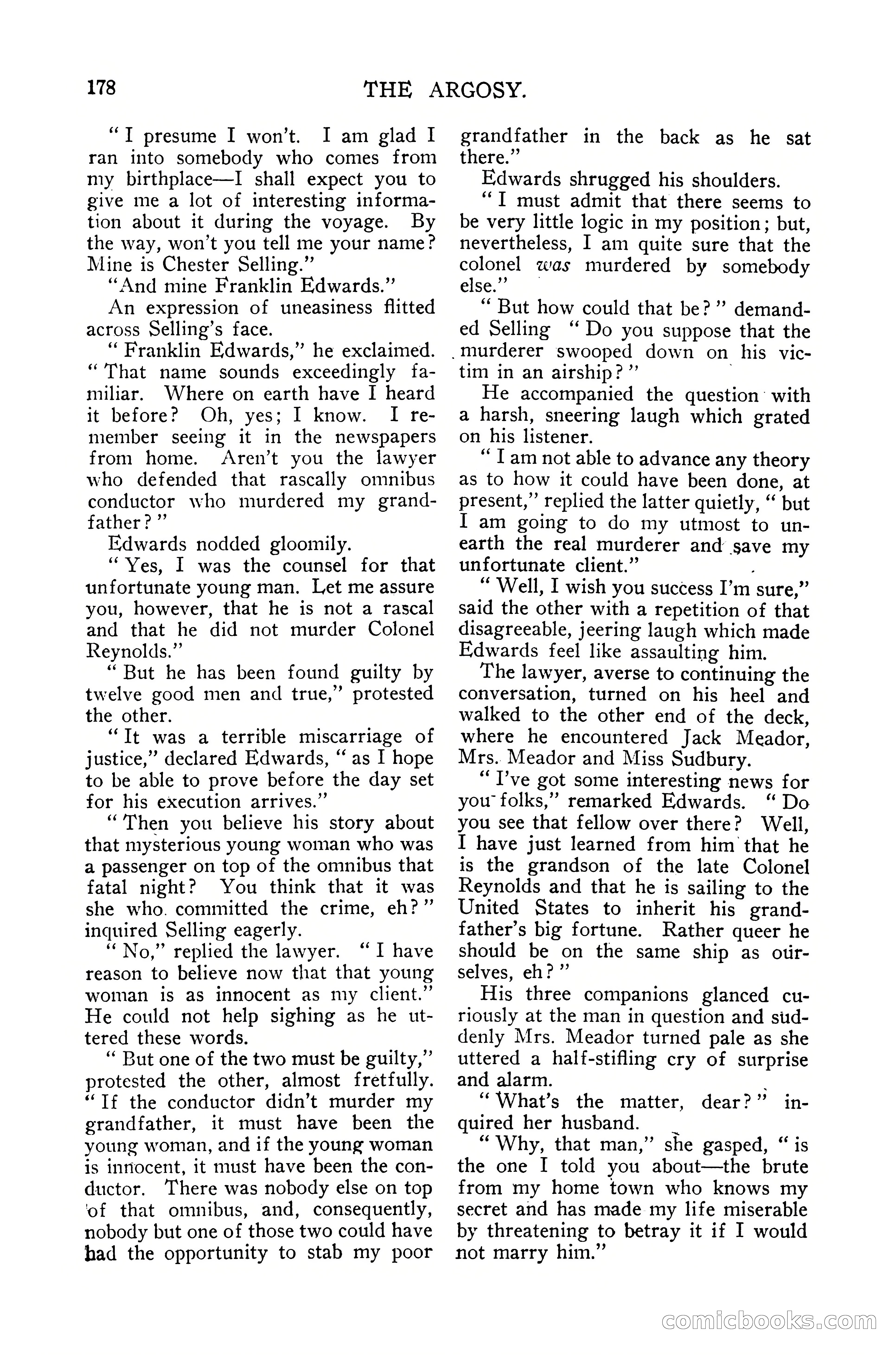 The Argosy, Christmas 1912 — page 192 of 276
