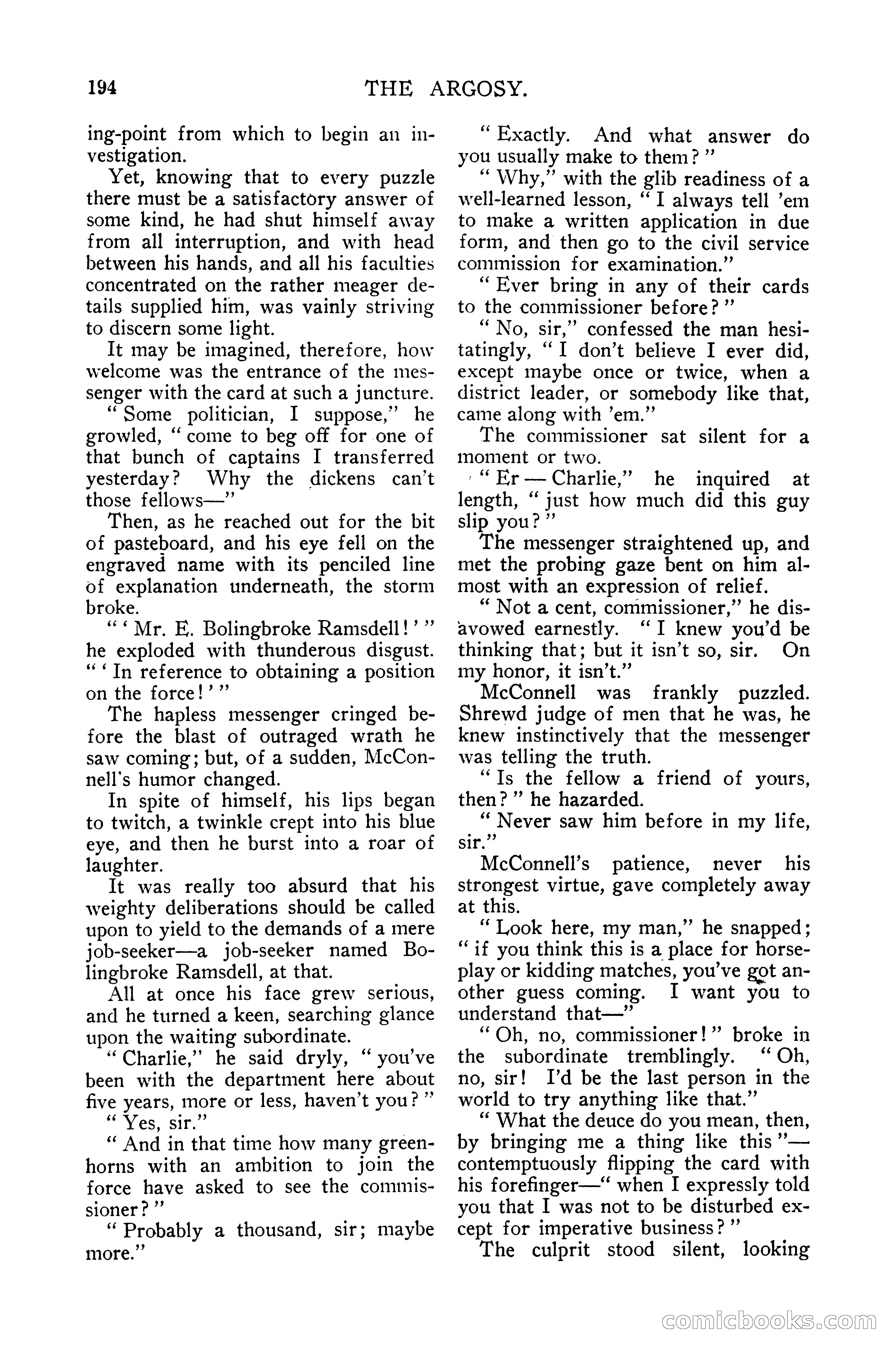 The Argosy, Christmas 1912 — page 208 of 276