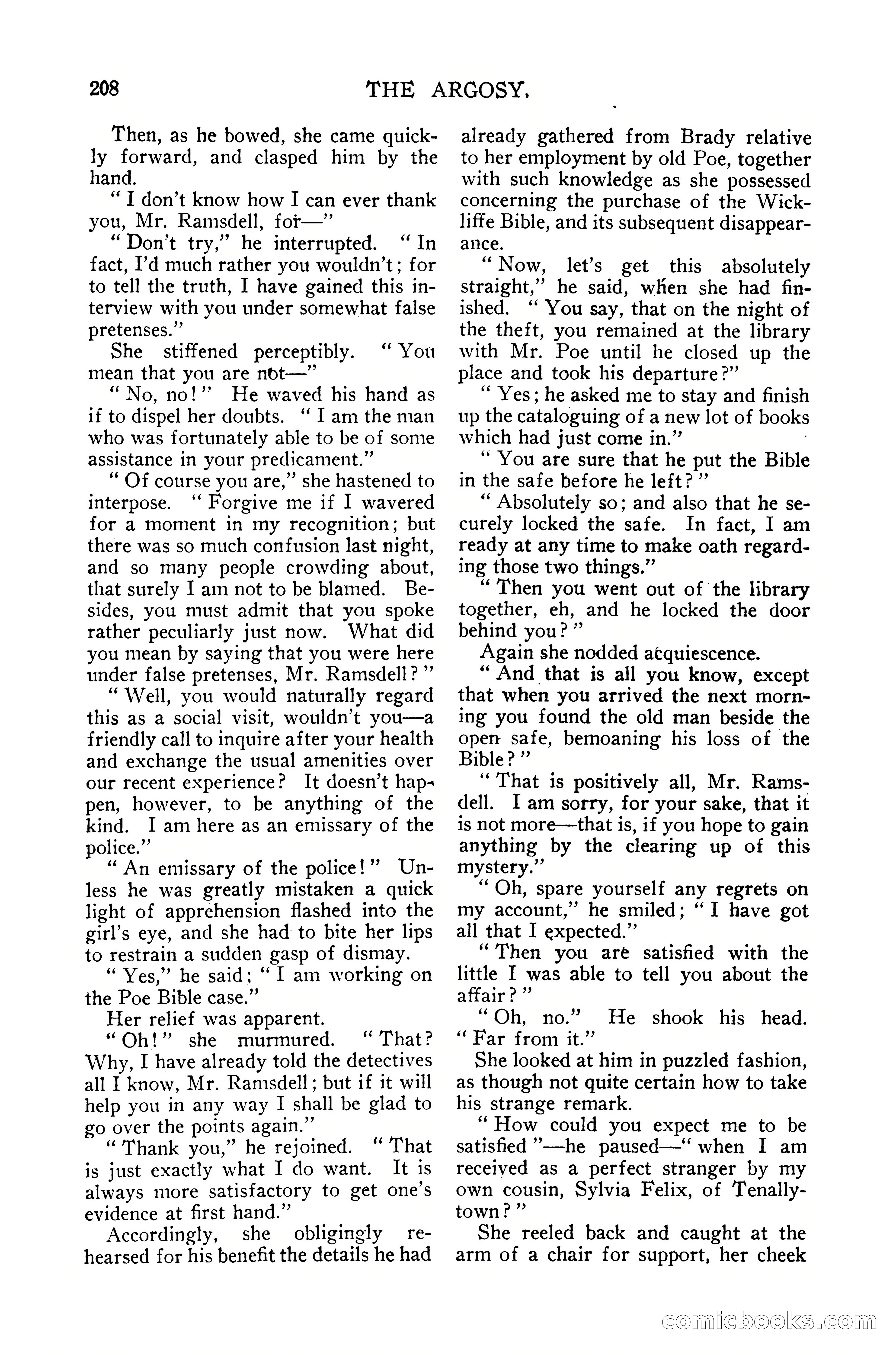 The Argosy, Christmas 1912 — page 222 of 276