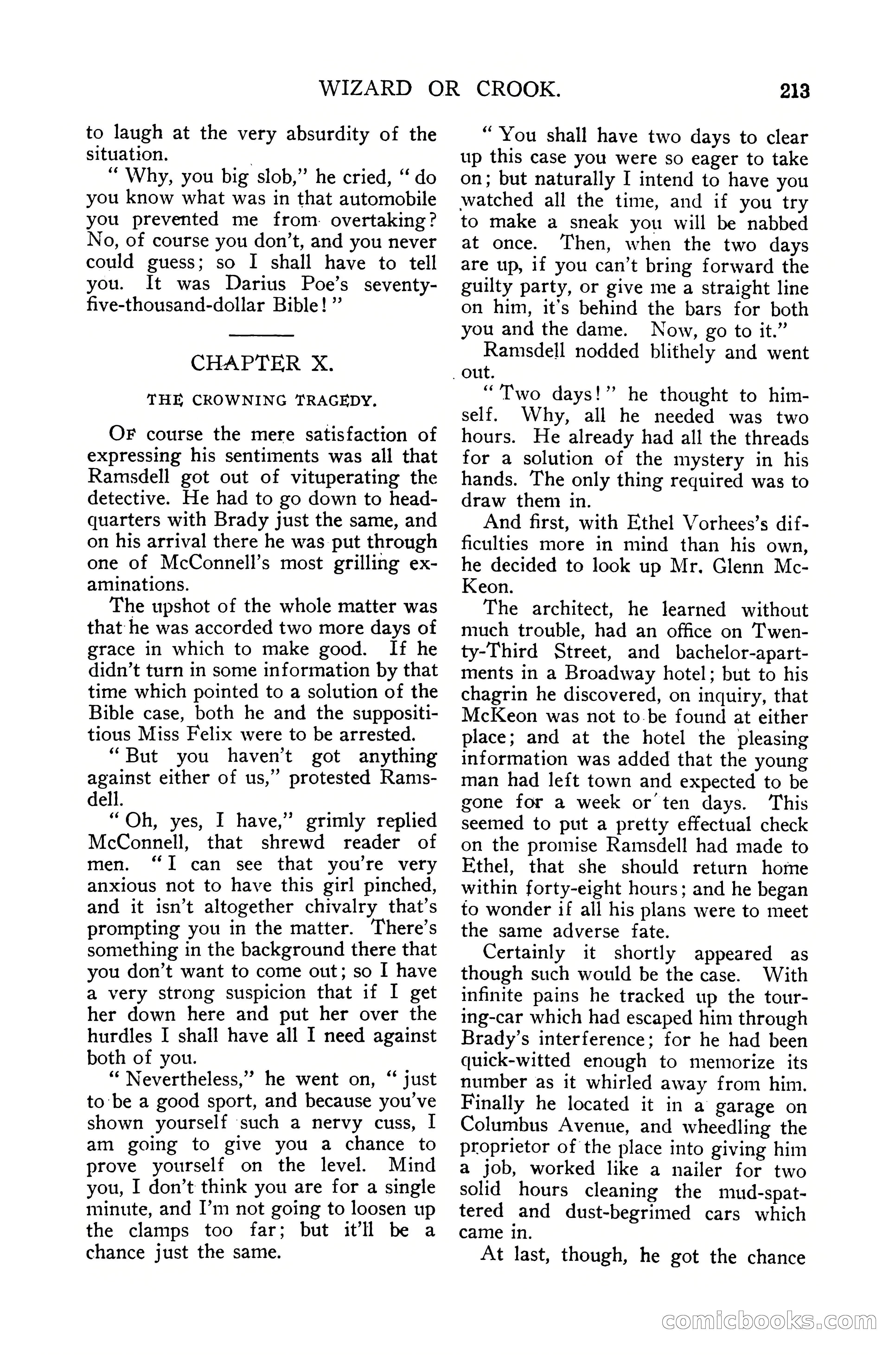 The Argosy, Christmas 1912 — page 227 of 276