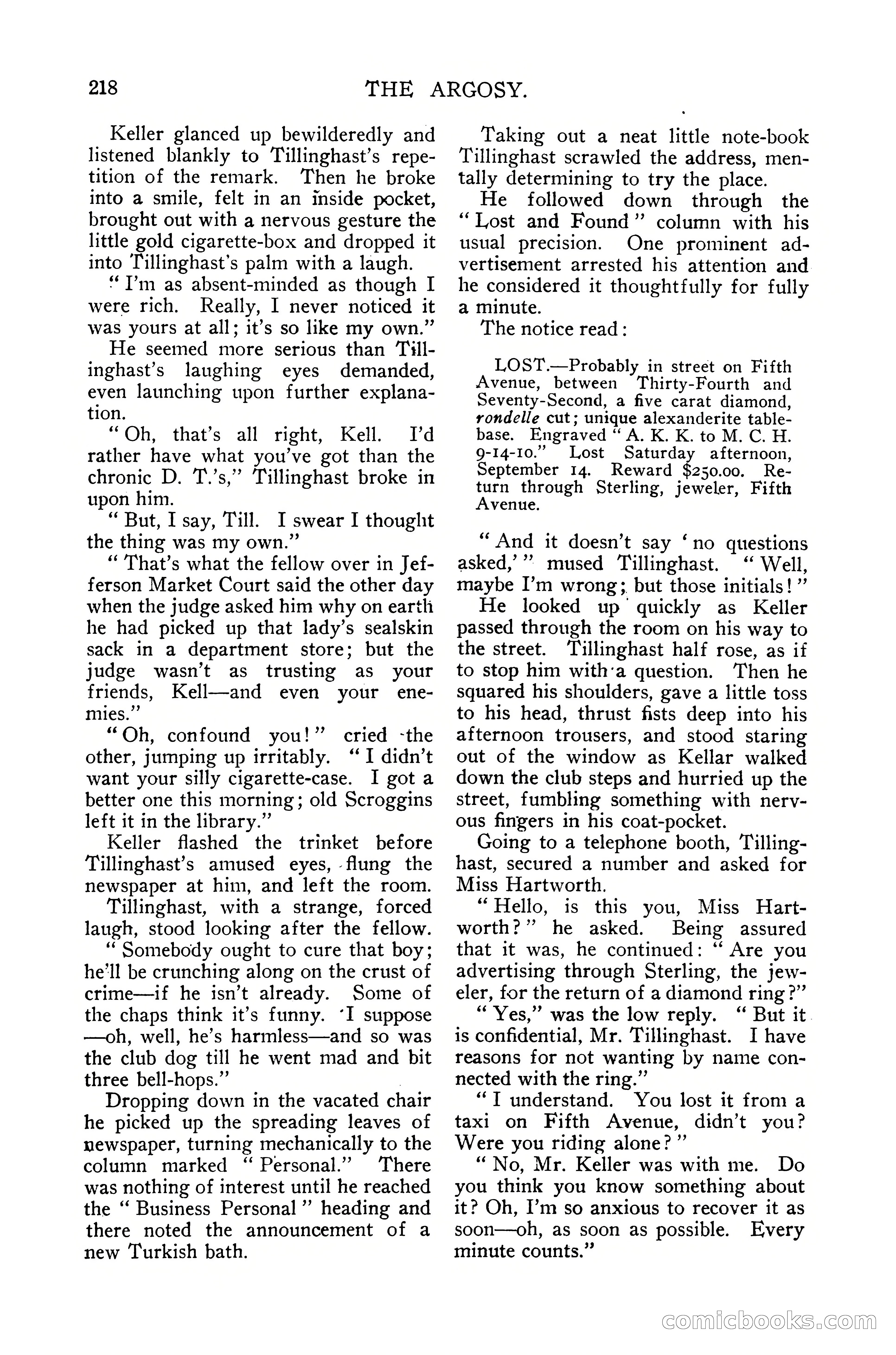 The Argosy, Christmas 1912 — page 232 of 276