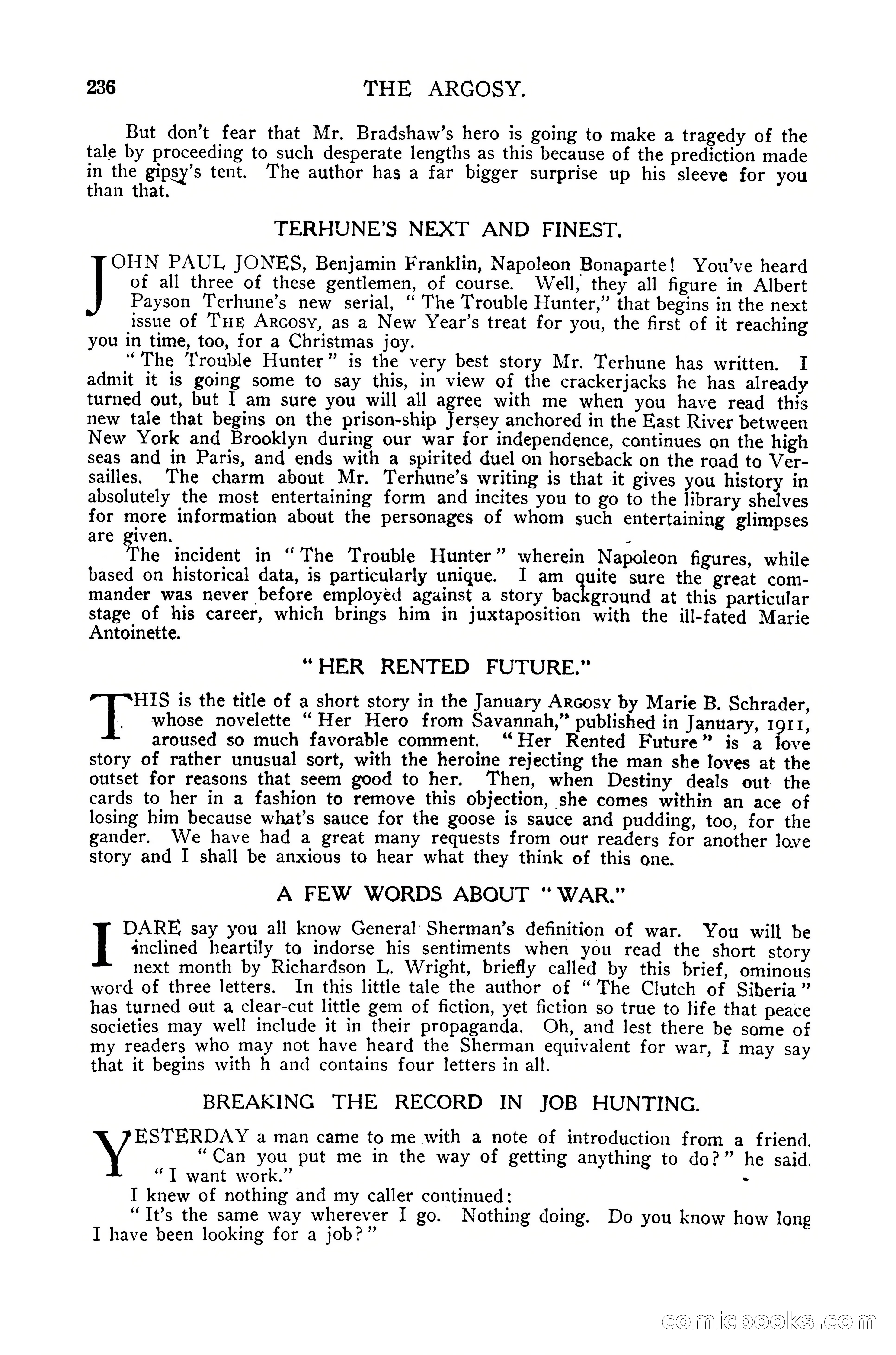 The Argosy, Christmas 1912 — page 250 of 276