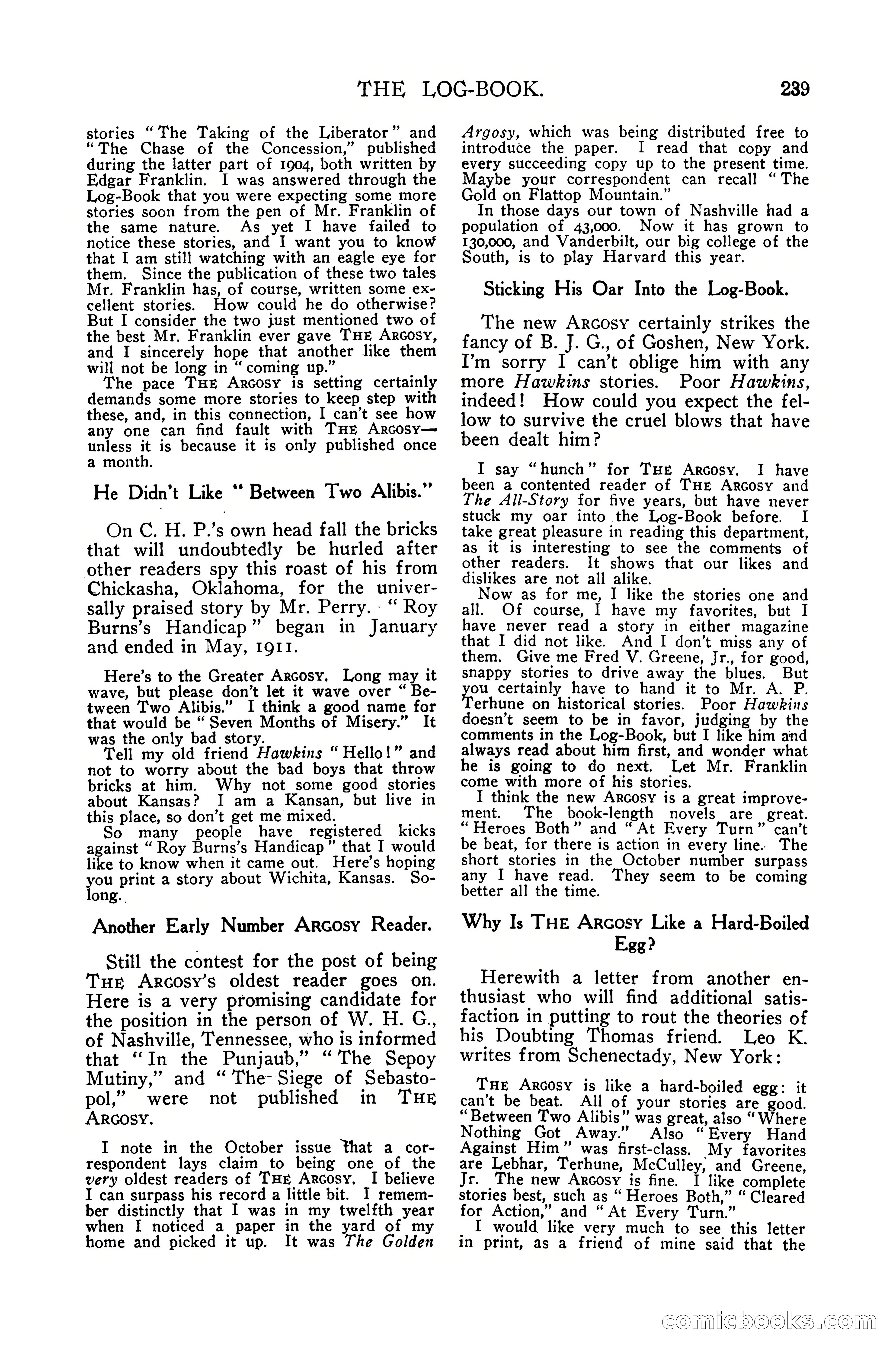 The Argosy, Christmas 1912 — page 253 of 276