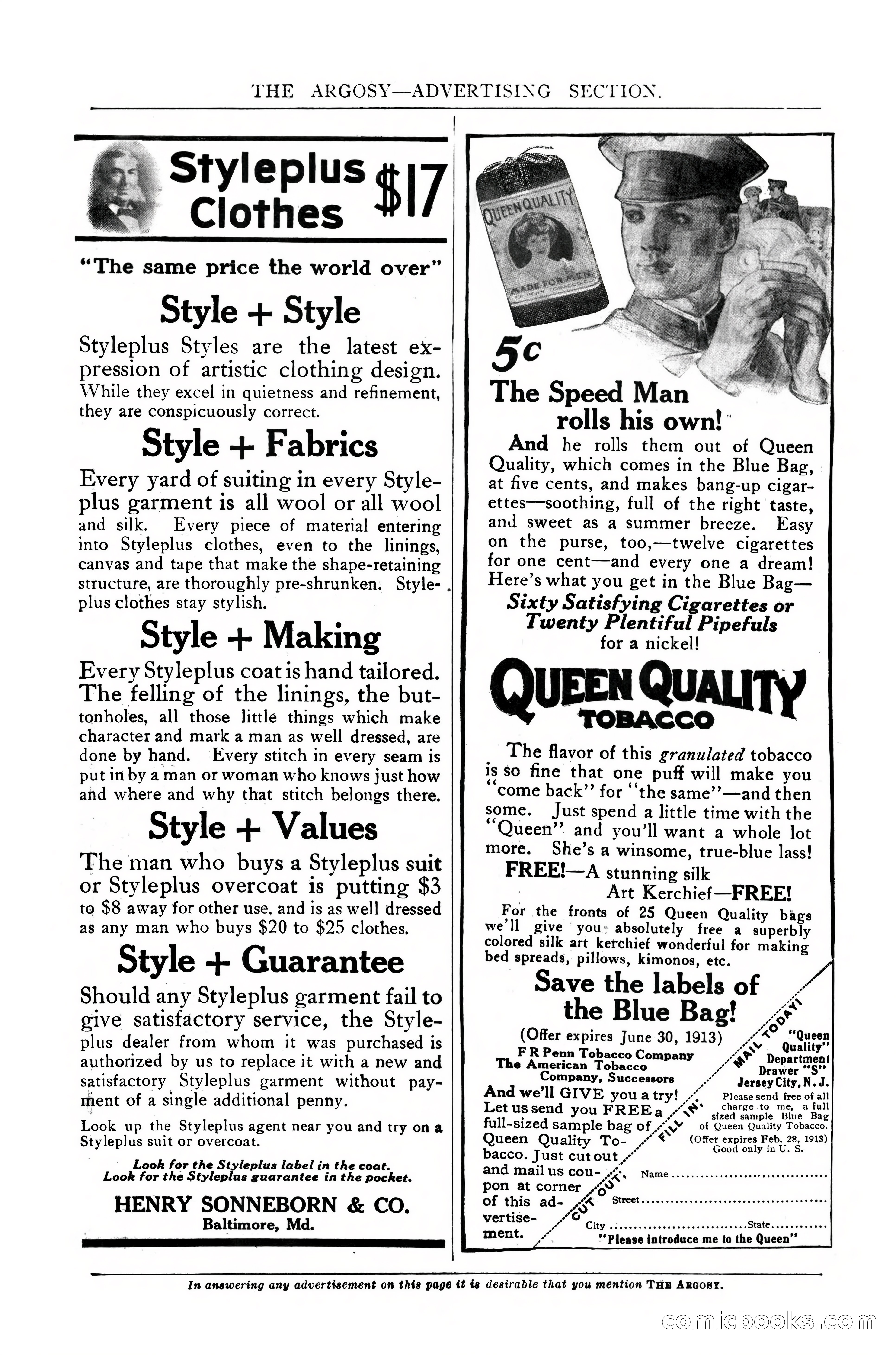 The Argosy, Christmas 1912 — page 265 of 276