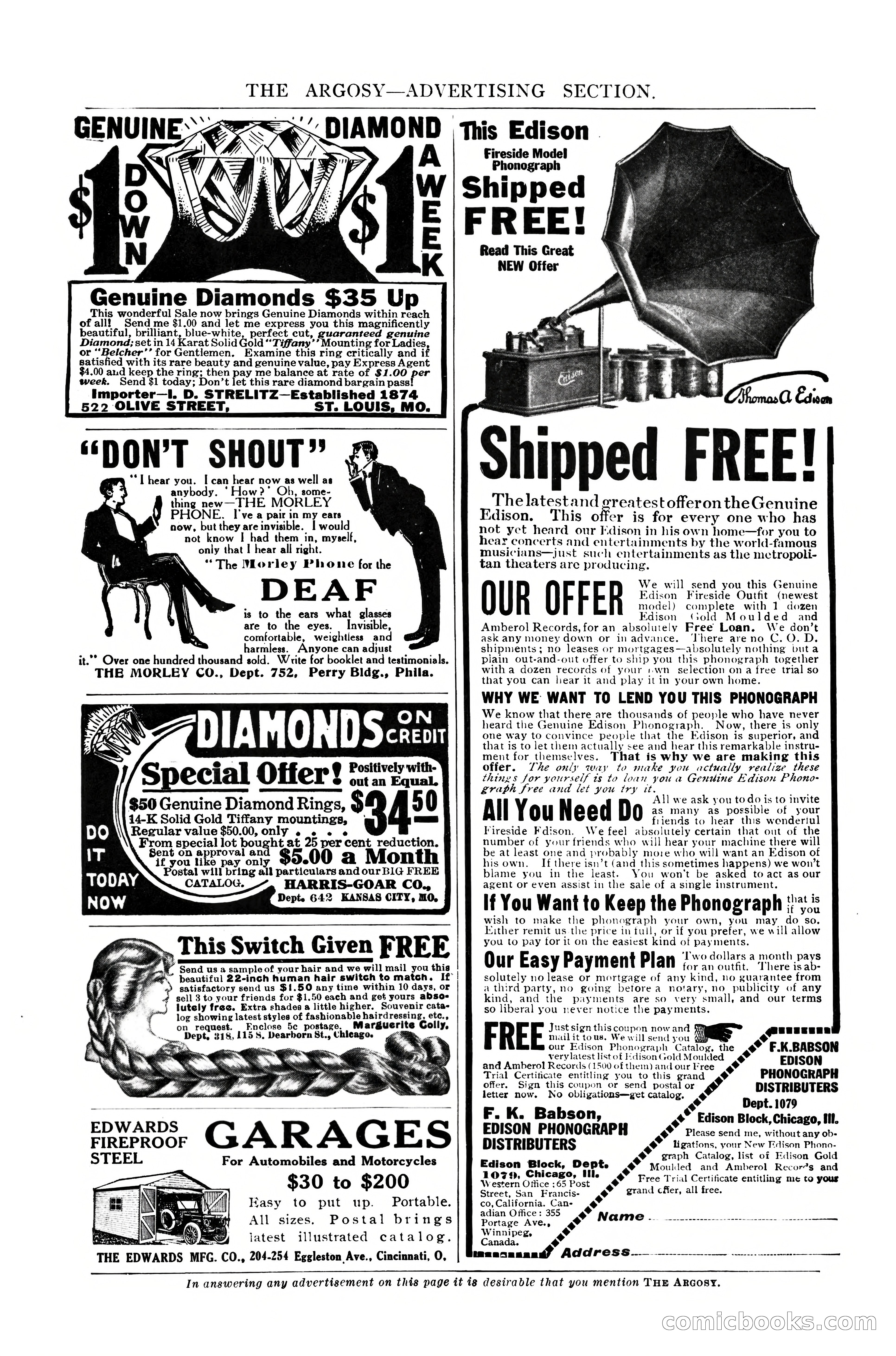 The Argosy, Christmas 1912 — page 269 of 276