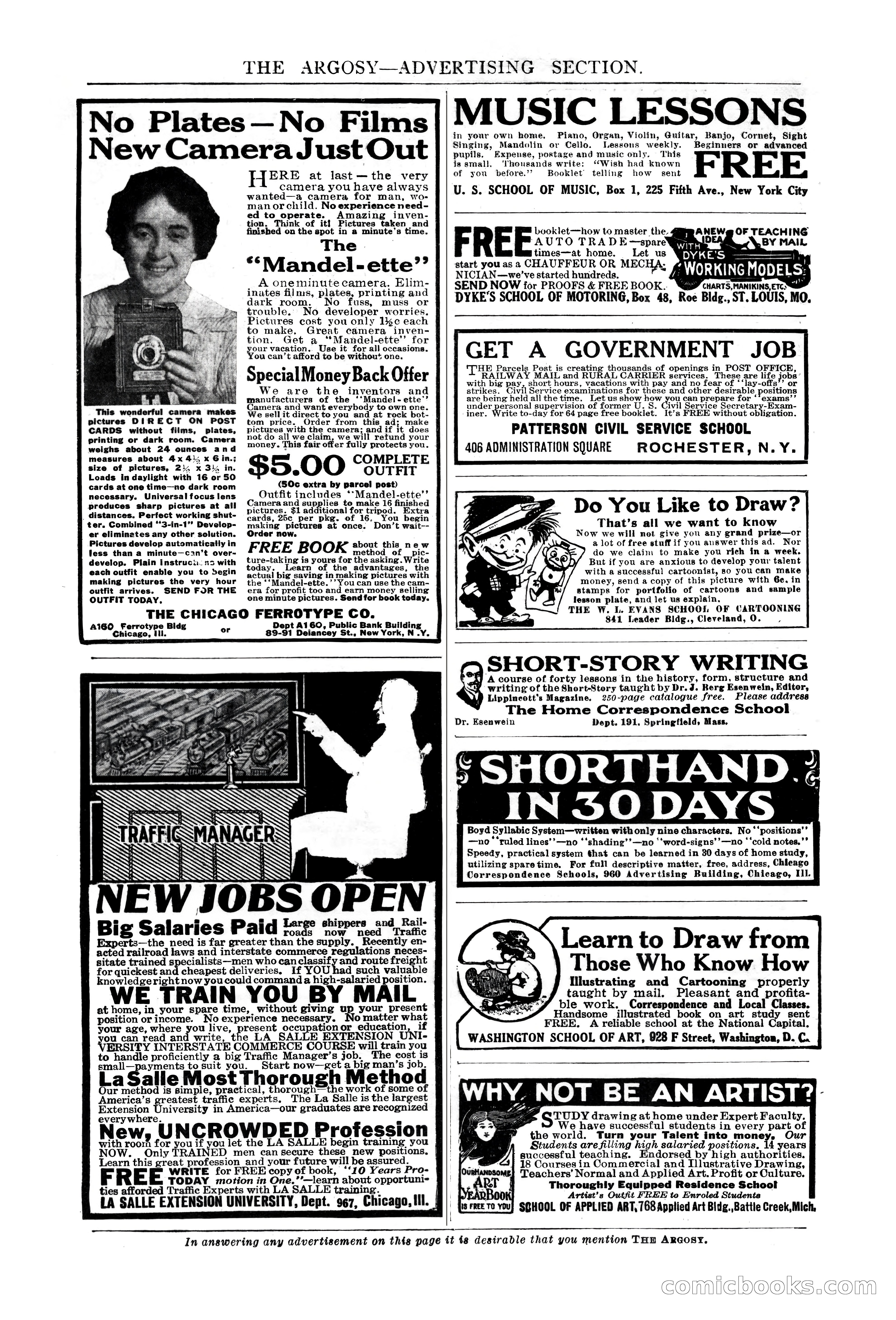 The Argosy, Vol. 76, No. 3 — page 8 of 266