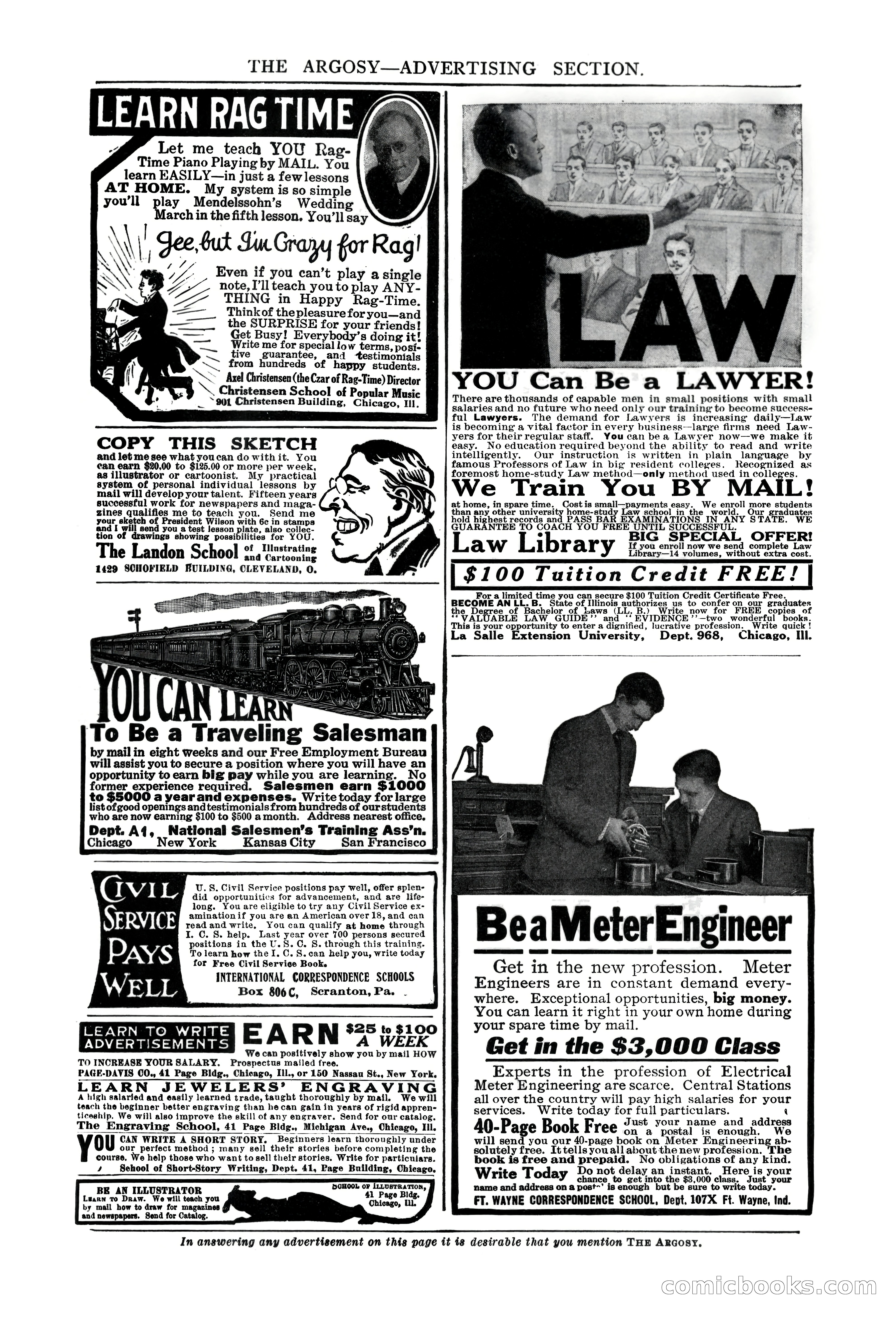 The Argosy, Vol. 76, No. 3 — page 9 of 266