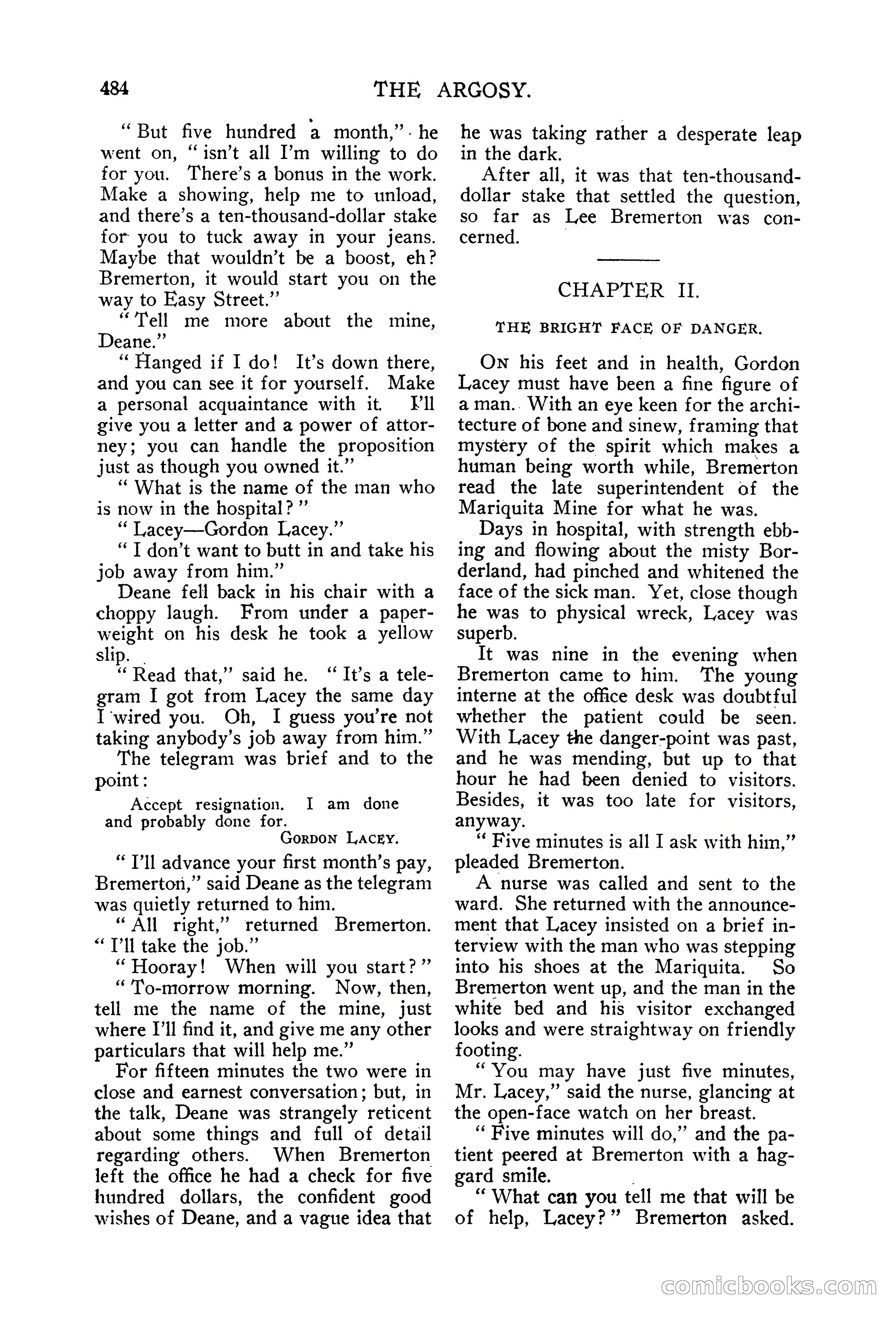 The Argosy, Vol. 76, No. 3 — page 14 of 266