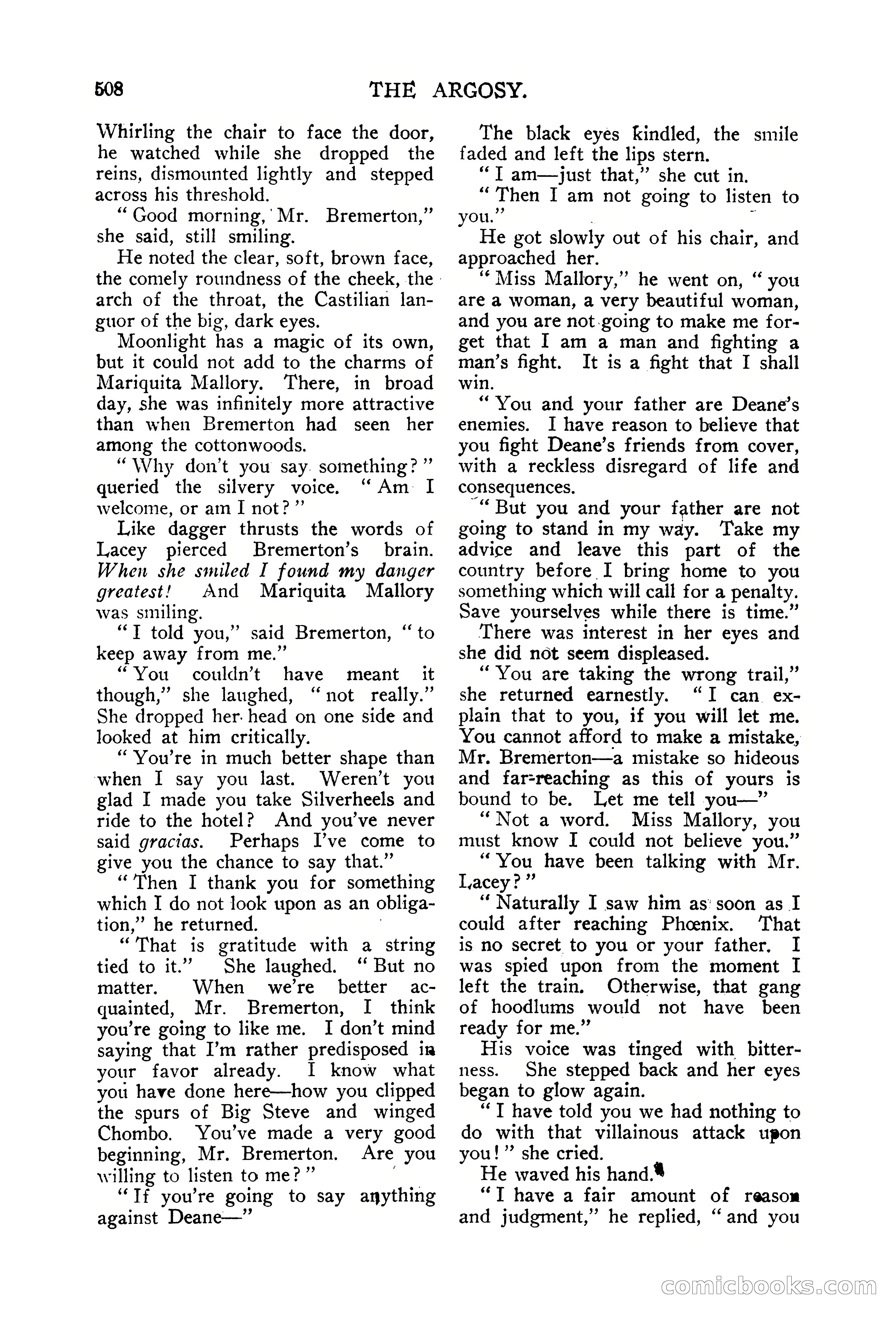 The Argosy, Vol. 76, No. 3 — page 38 of 266