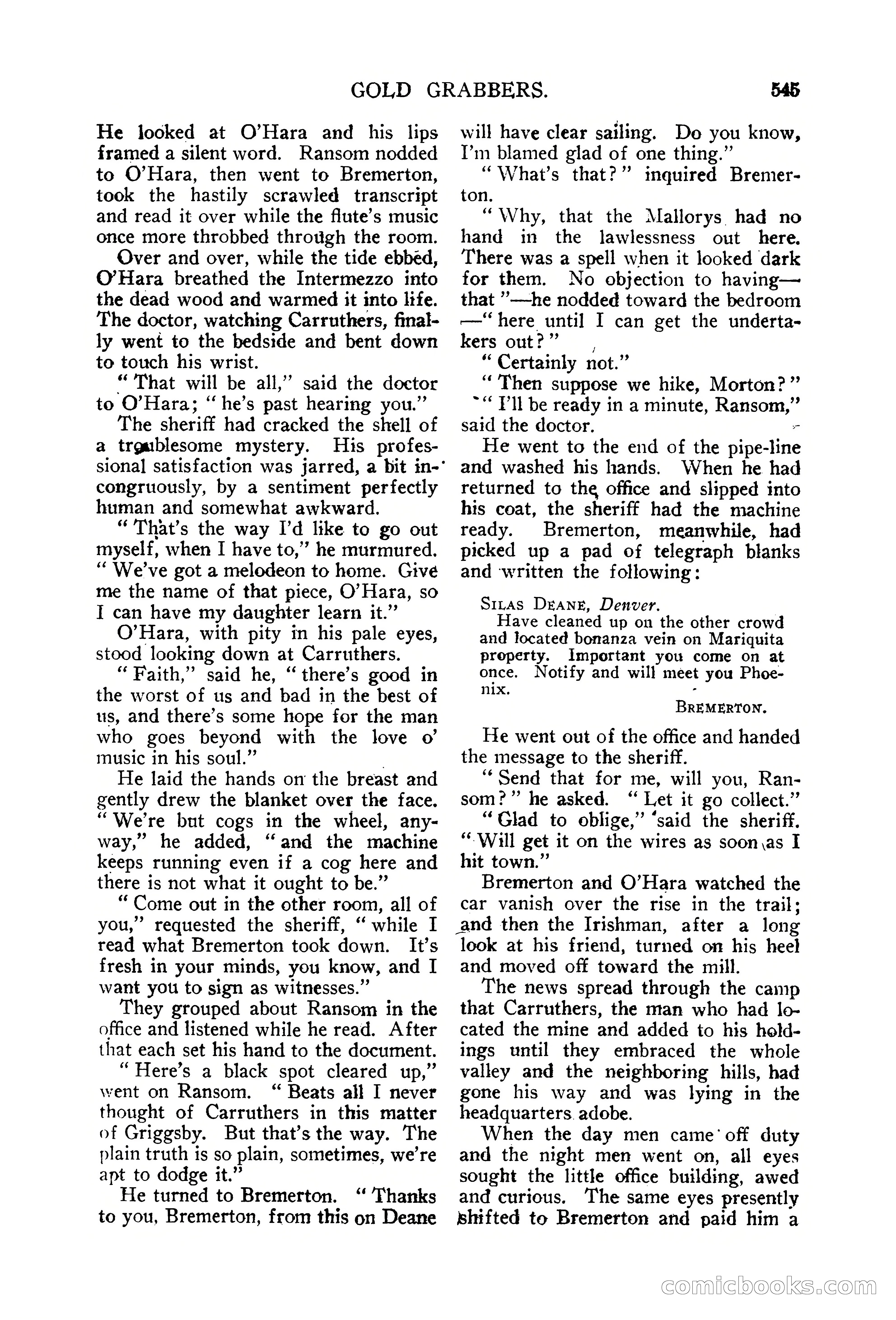 The Argosy, Vol. 76, No. 3 — page 75 of 266