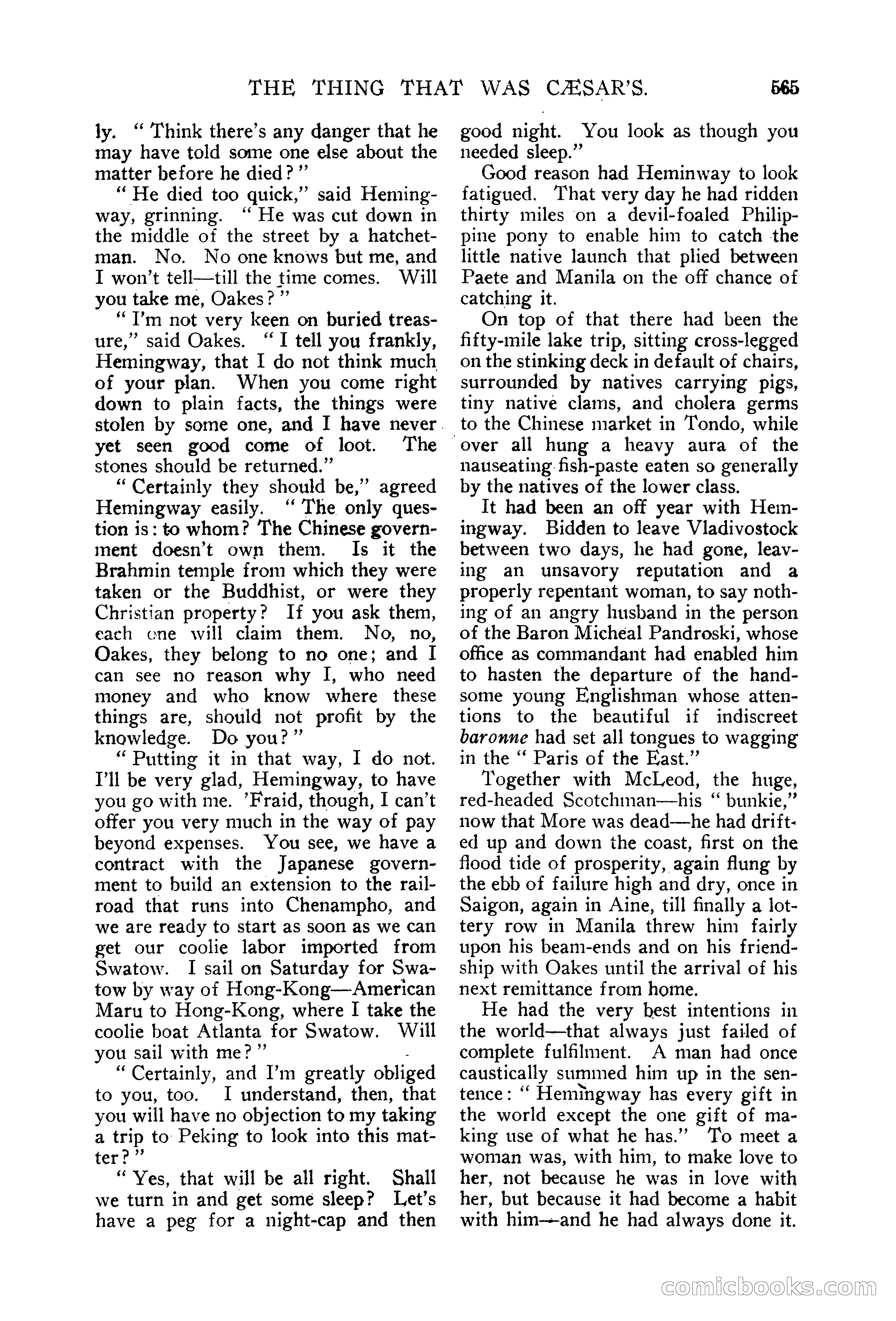The Argosy, Vol. 76, No. 3 — page 95 of 266