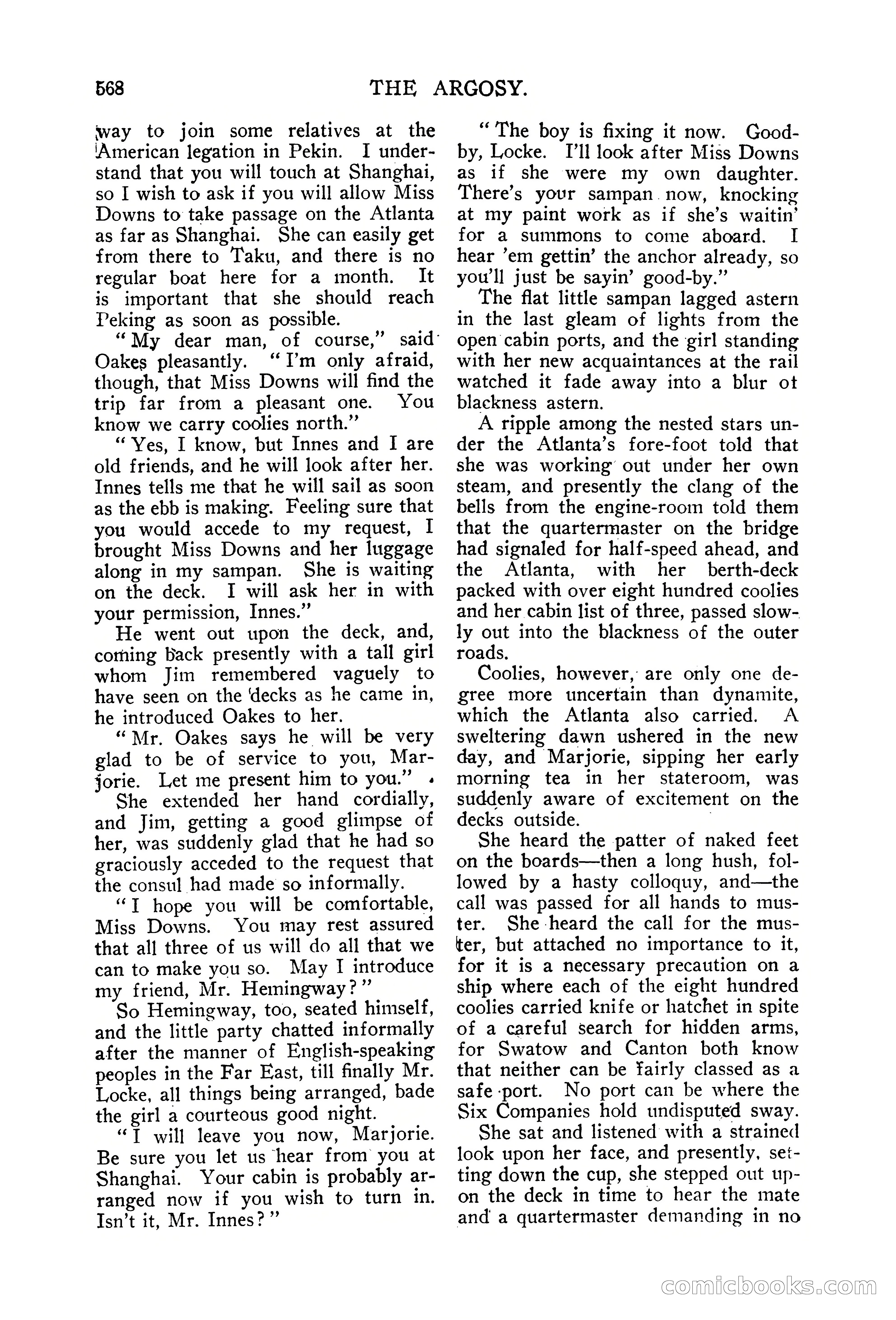 The Argosy, Vol. 76, No. 3 — page 98 of 266