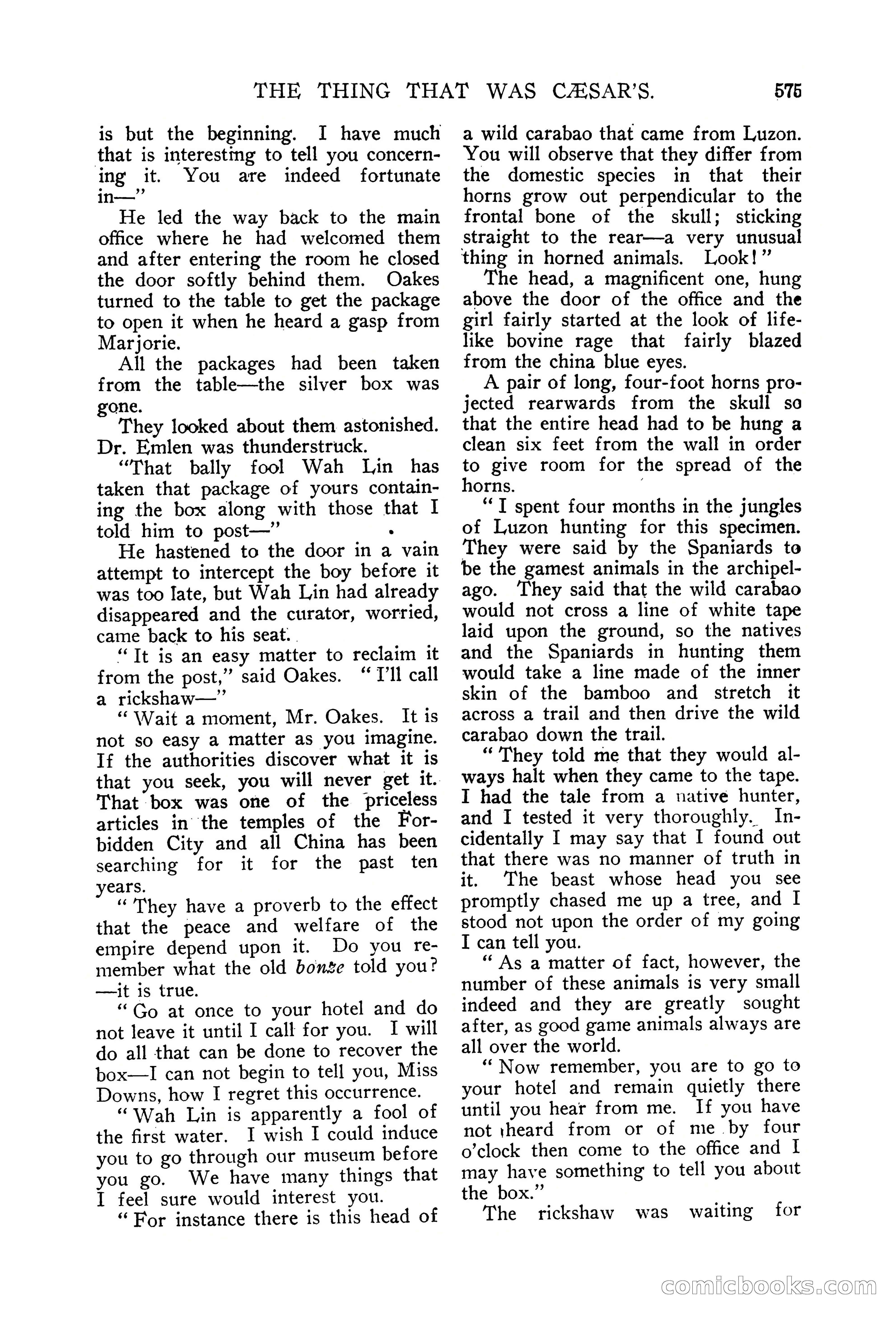 The Argosy, Vol. 76, No. 3 — page 105 of 266