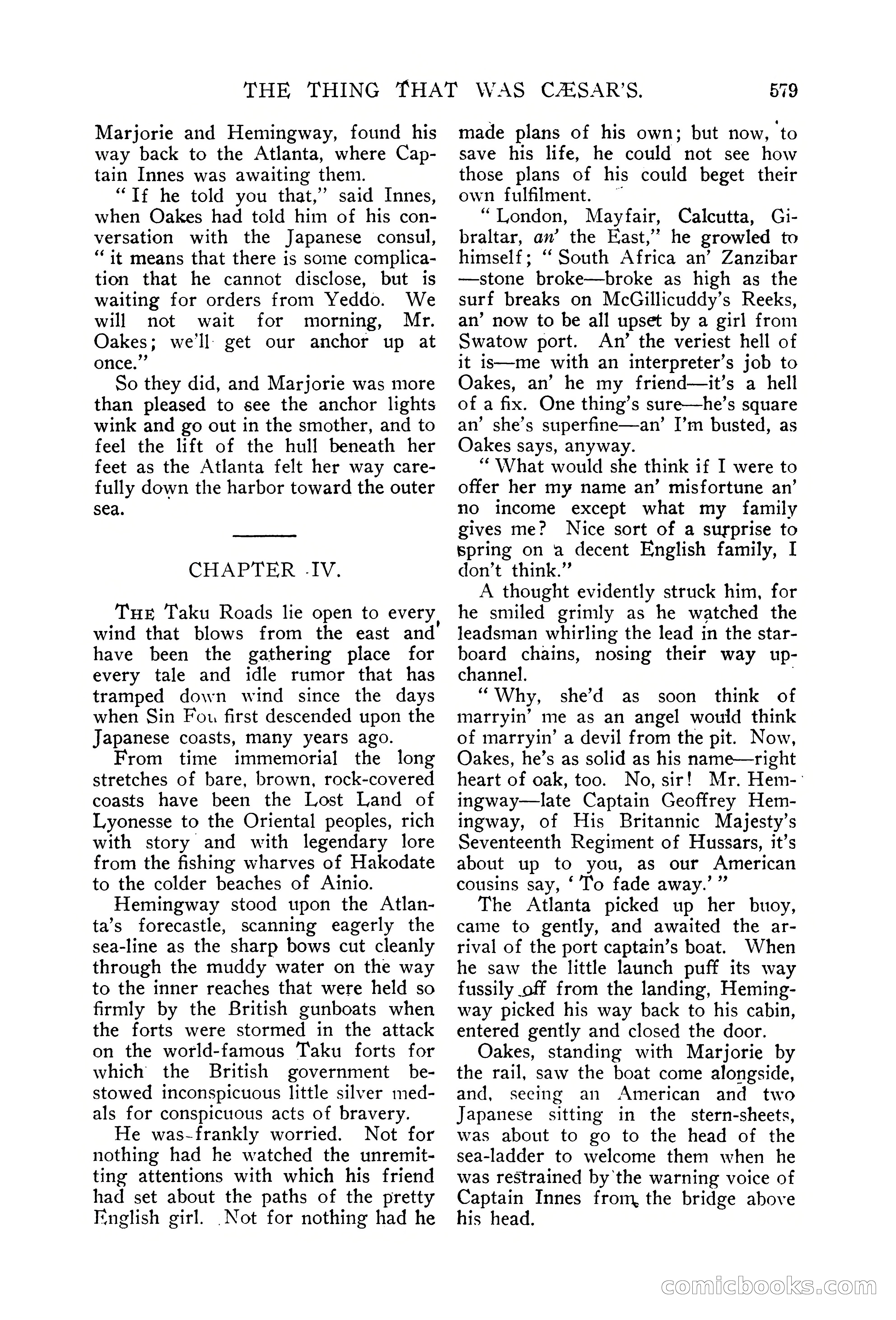 The Argosy, Vol. 76, No. 3 — page 109 of 266