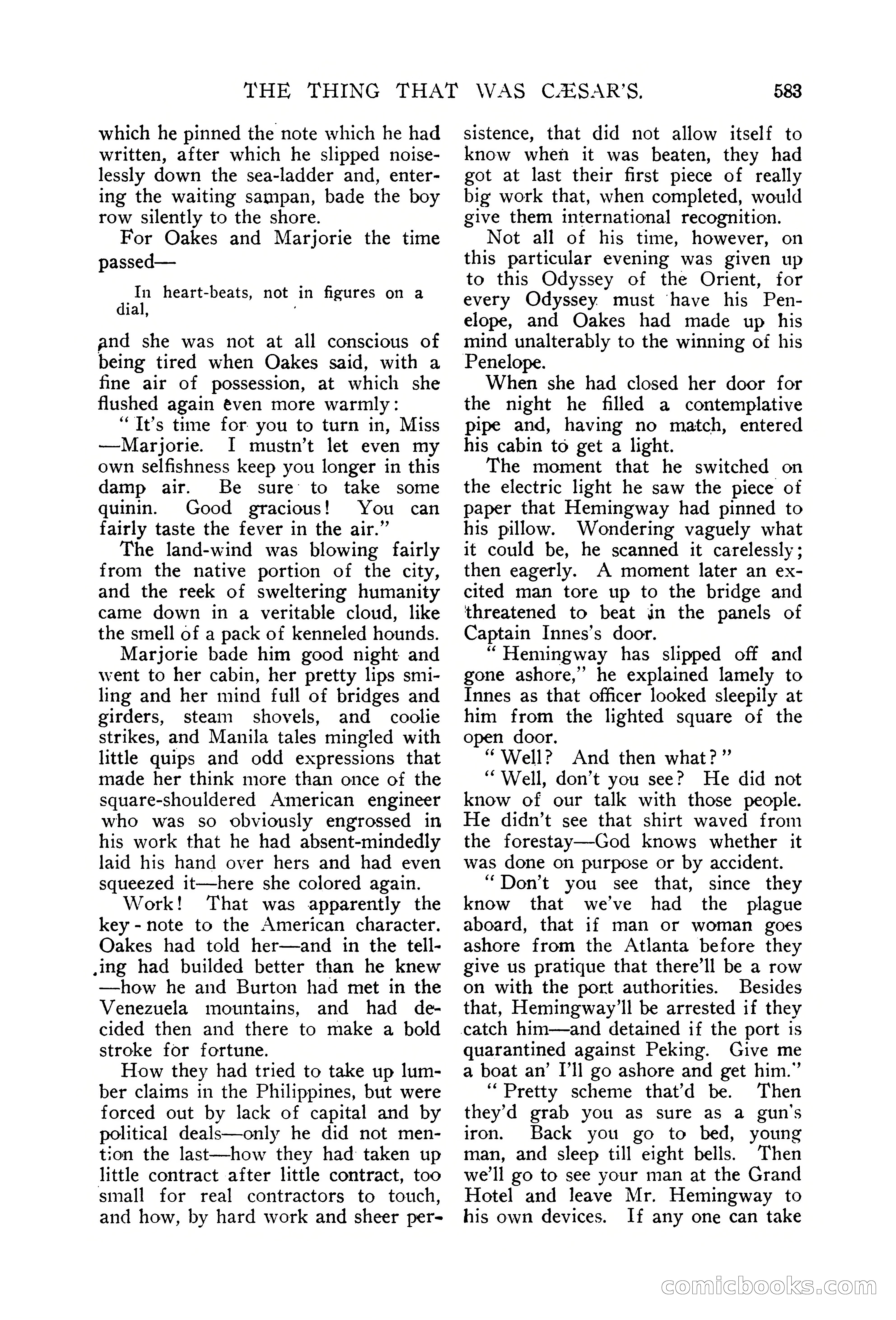 The Argosy, Vol. 76, No. 3 — page 113 of 266