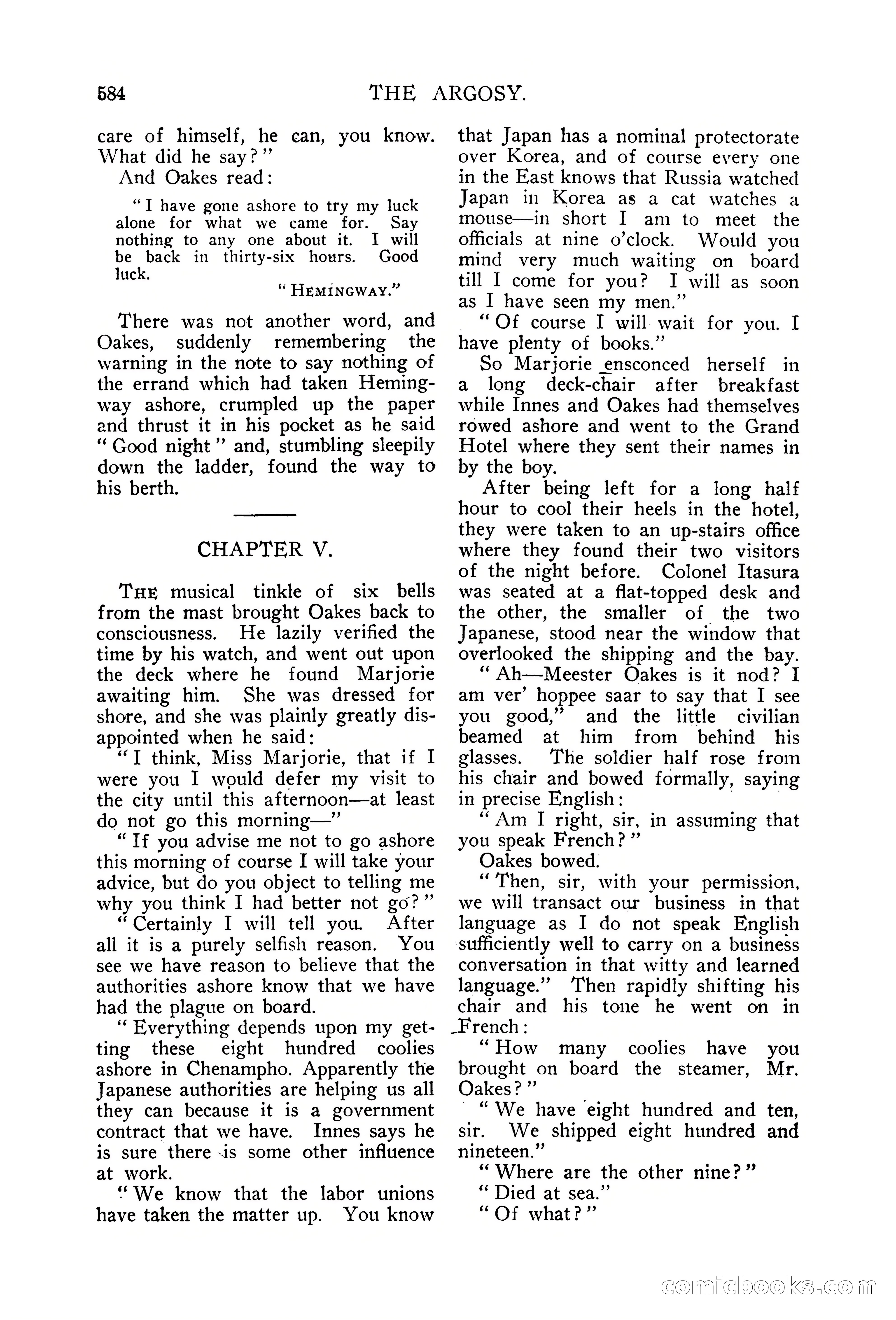 The Argosy, Vol. 76, No. 3 — page 114 of 266