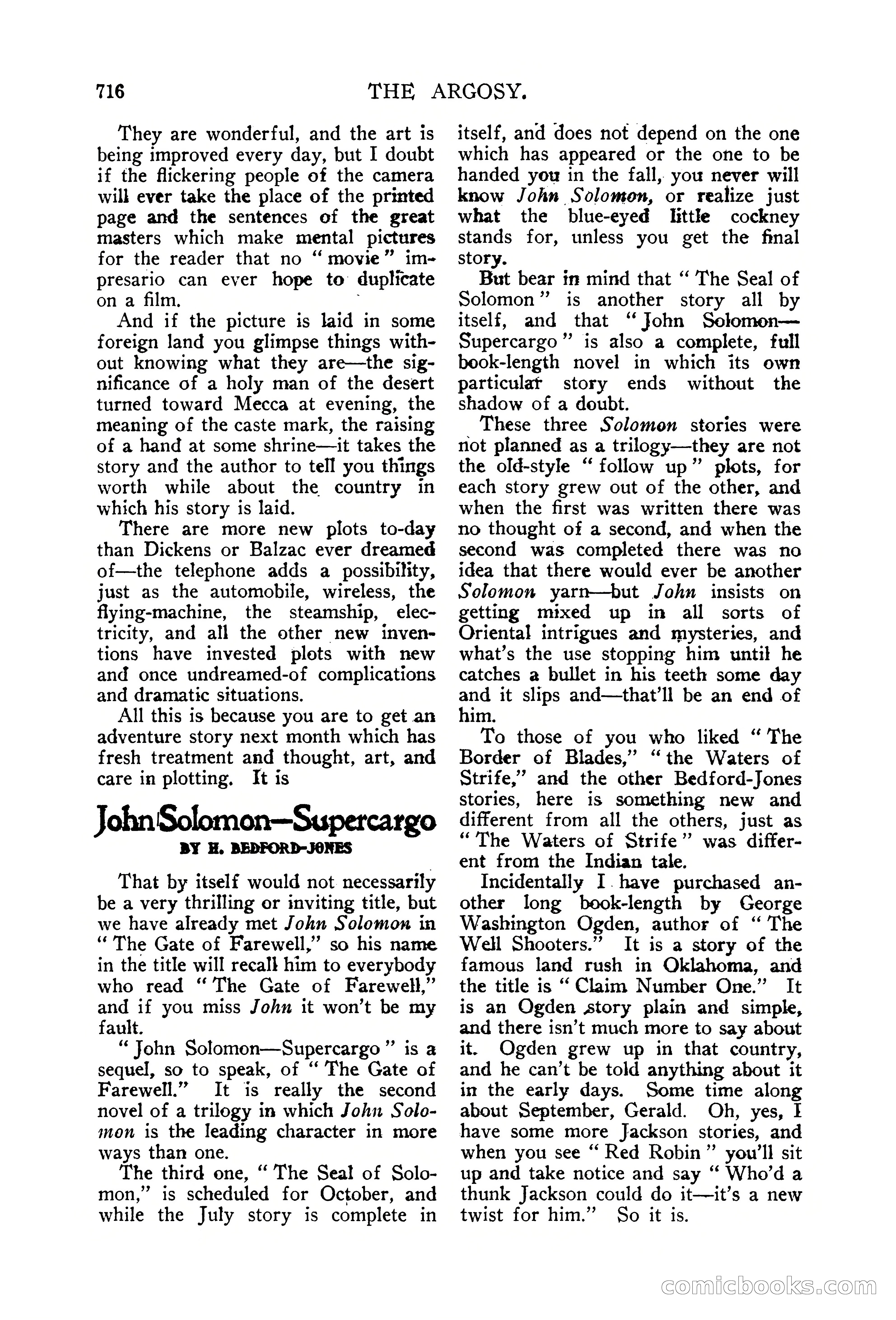 The Argosy, Vol. 76, No. 3 — page 246 of 266
