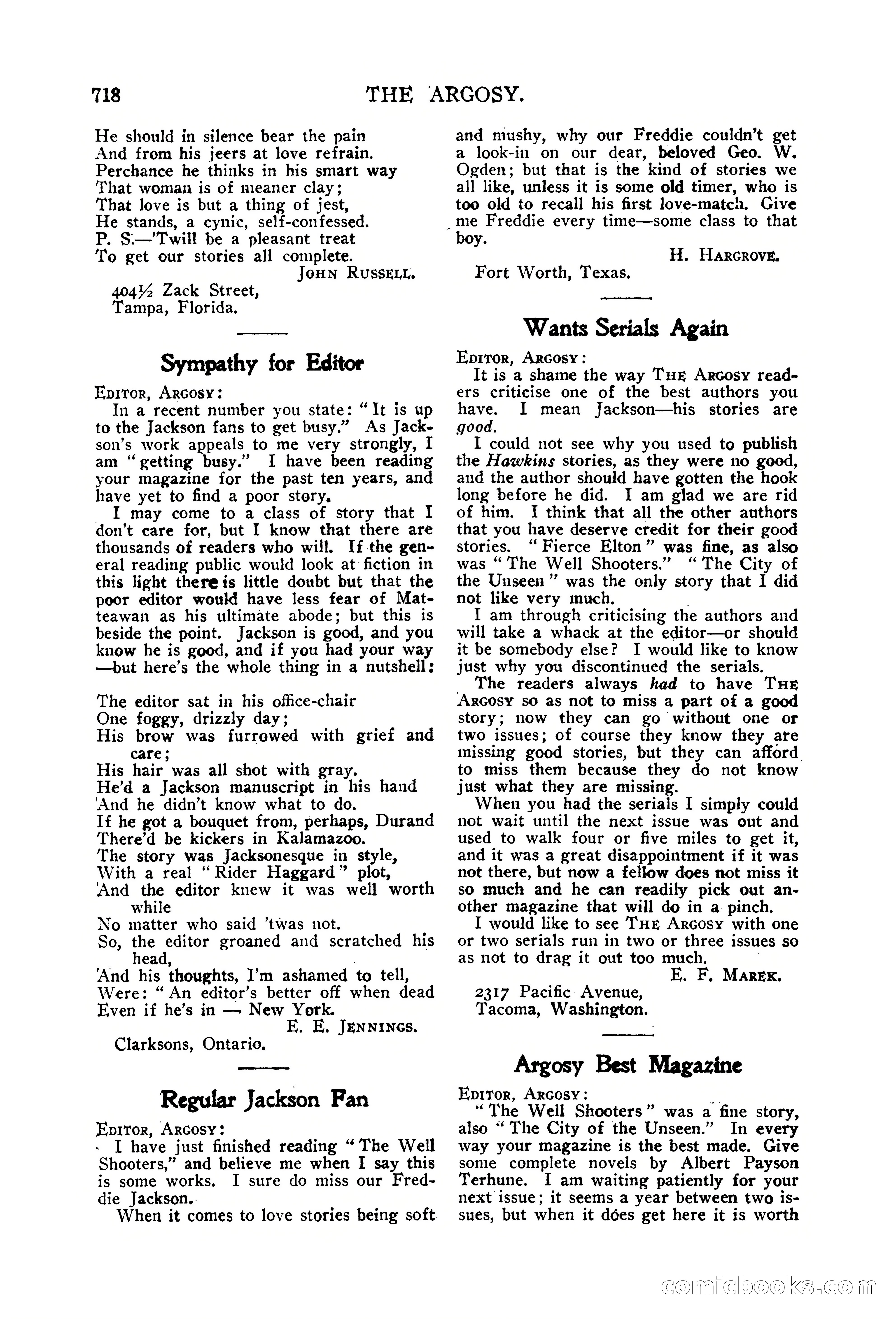 The Argosy, Vol. 76, No. 3 — page 248 of 266