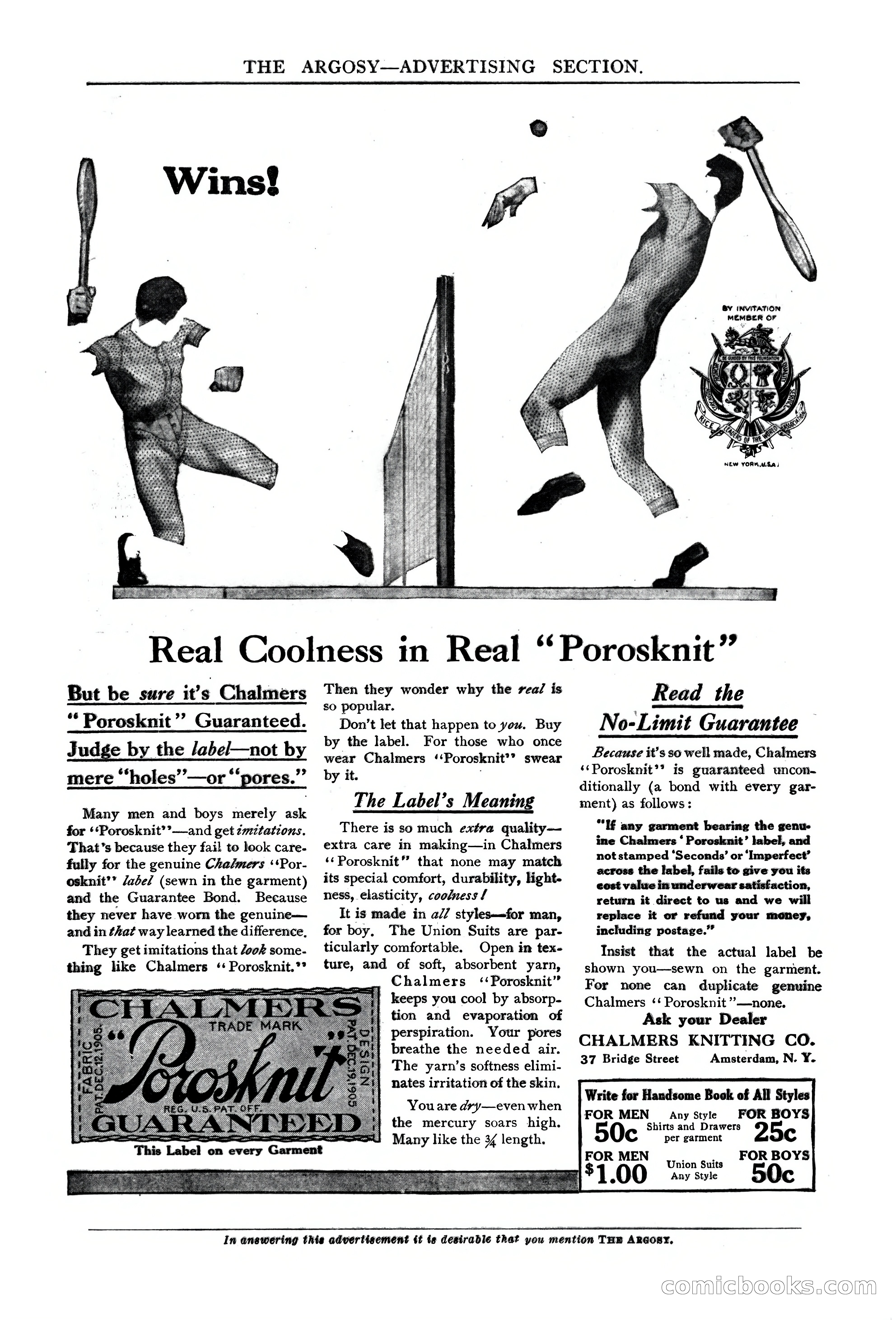 The Argosy, Vol. 76, No. 3 — page 255 of 266