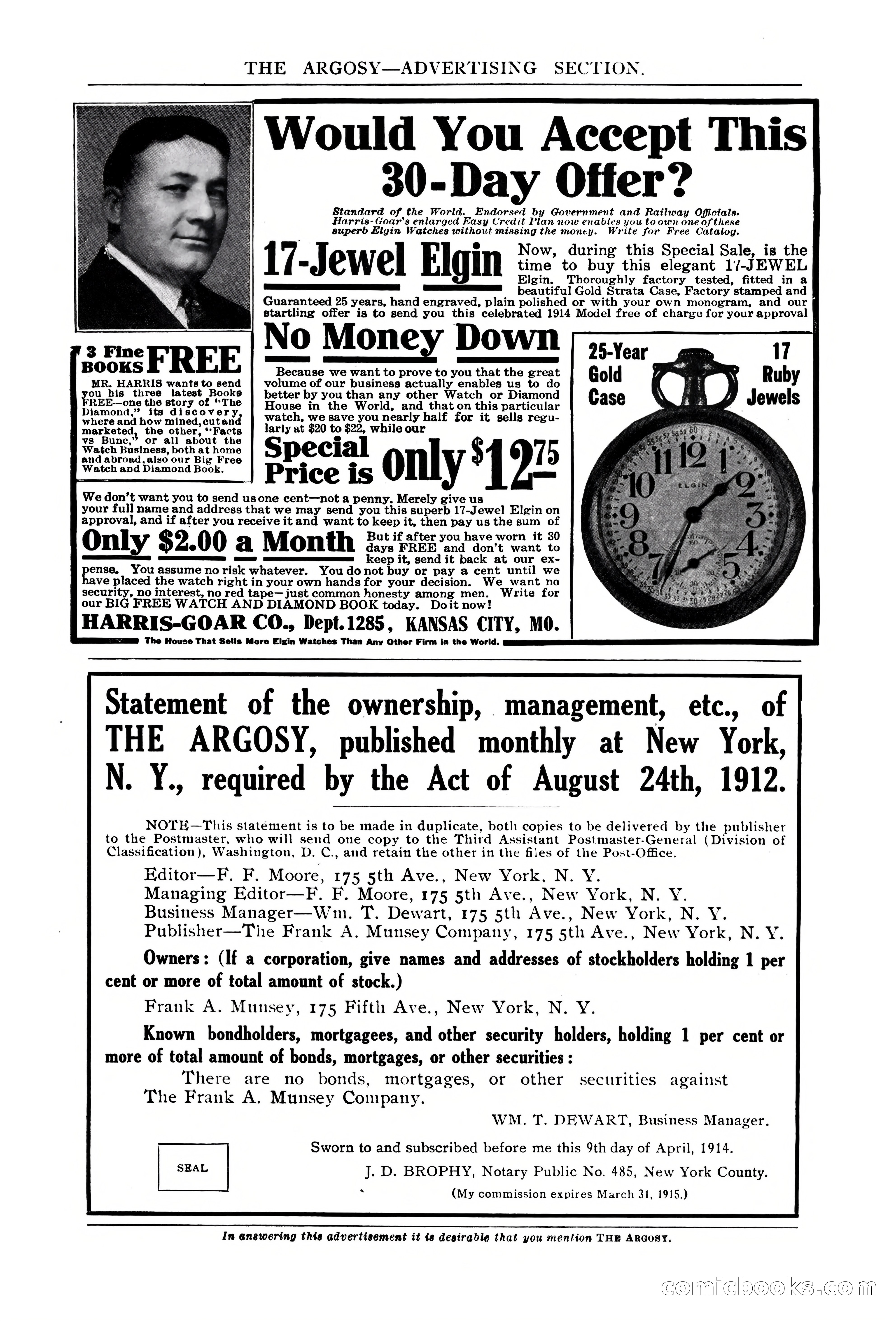 The Argosy, Vol. 76, No. 3 — page 263 of 266