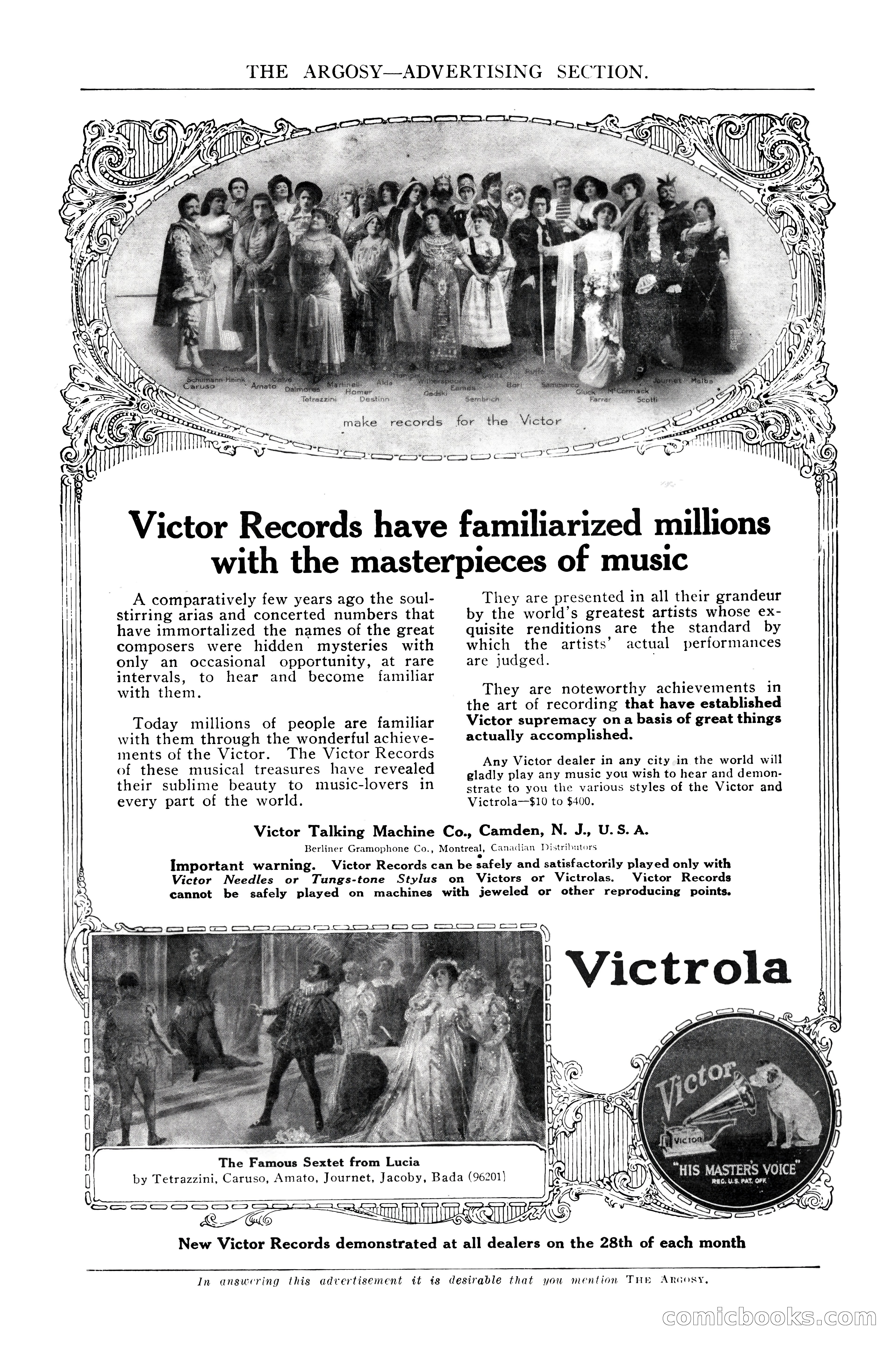 The Argosy, April 1916 — page 3 of 220